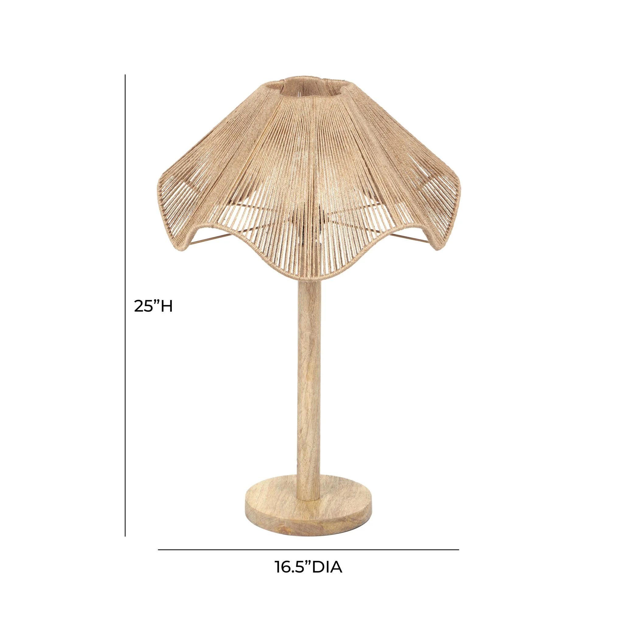 Jula Natural Jute Table Lamp - Image 6