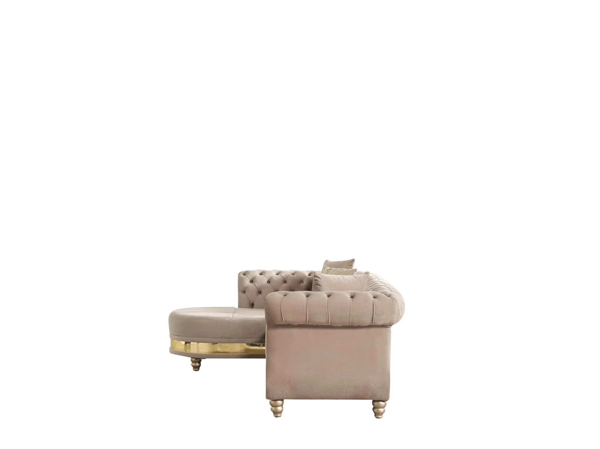 Julia Sectional Taupe - Image 7