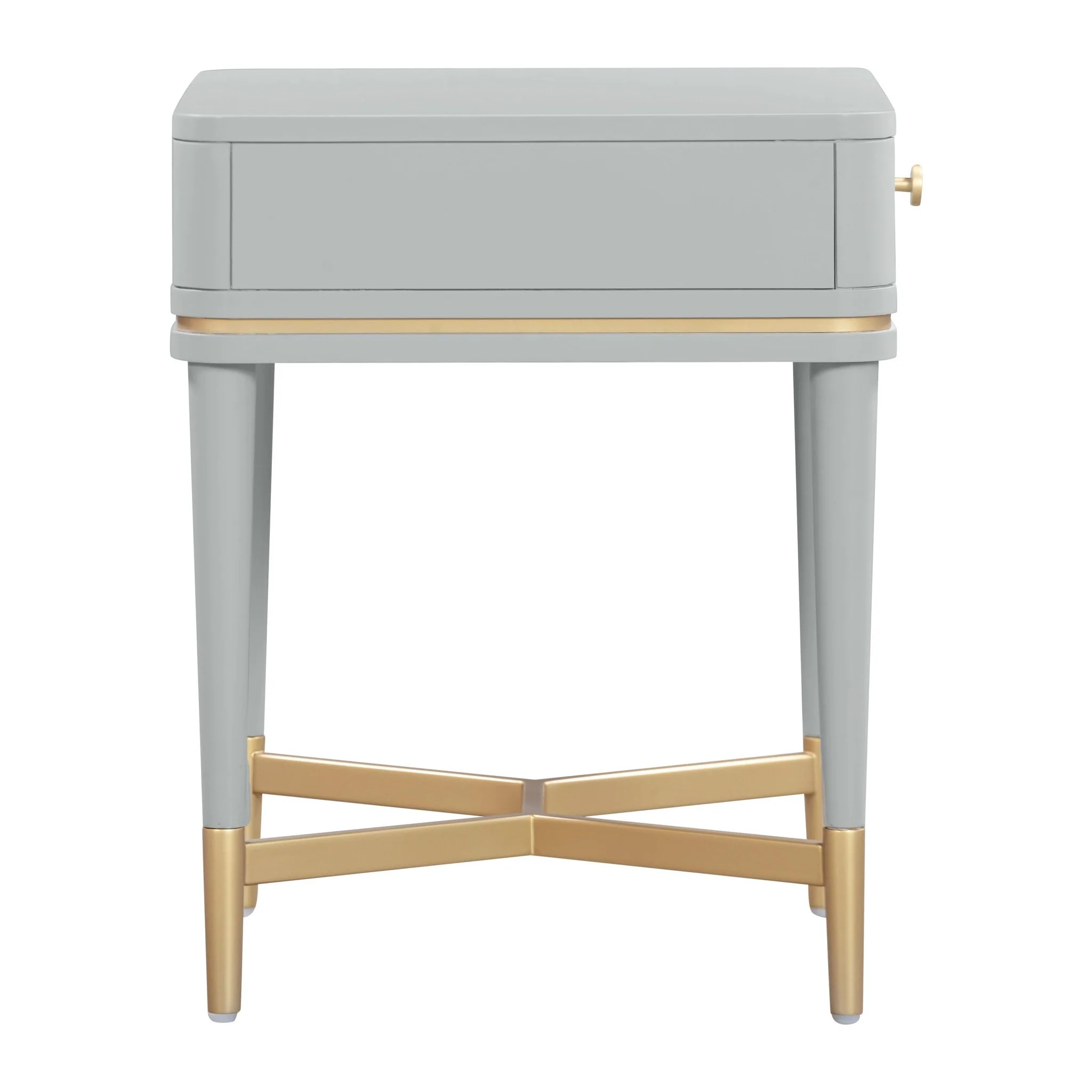 Julieta Grey Nightstand - Image 4