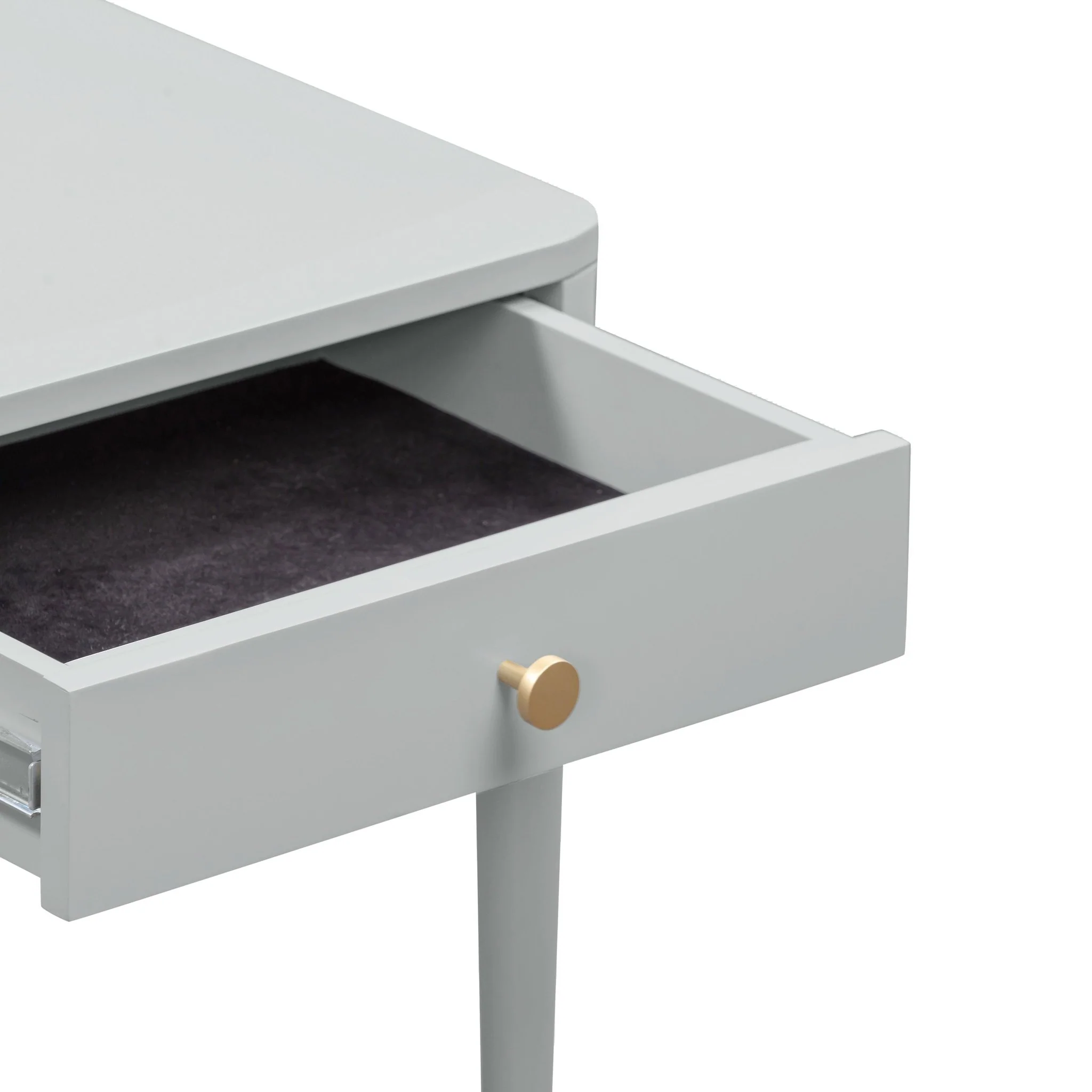 Julieta Grey Nightstand - Image 5