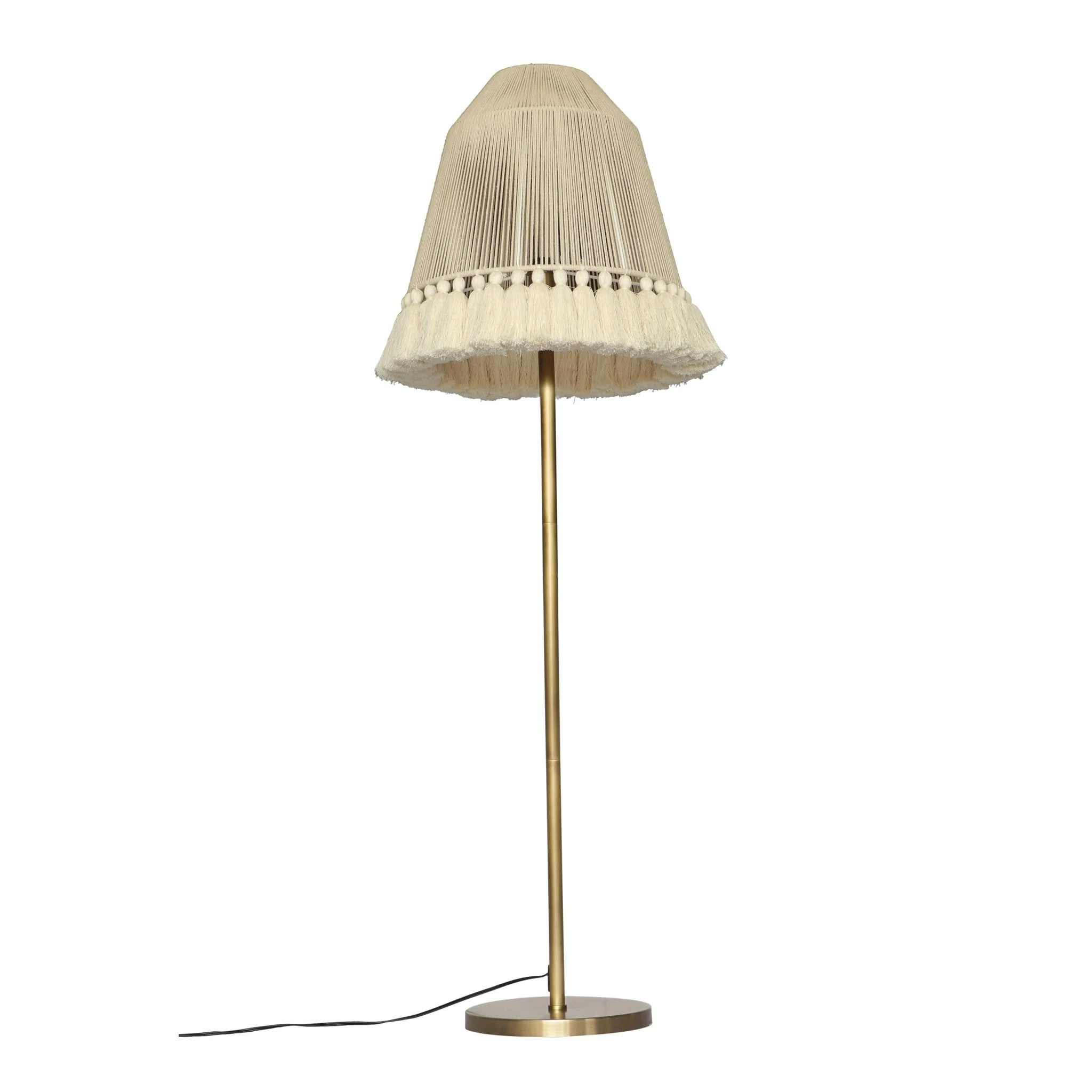 June White Tall Floor Lamp - Image 3