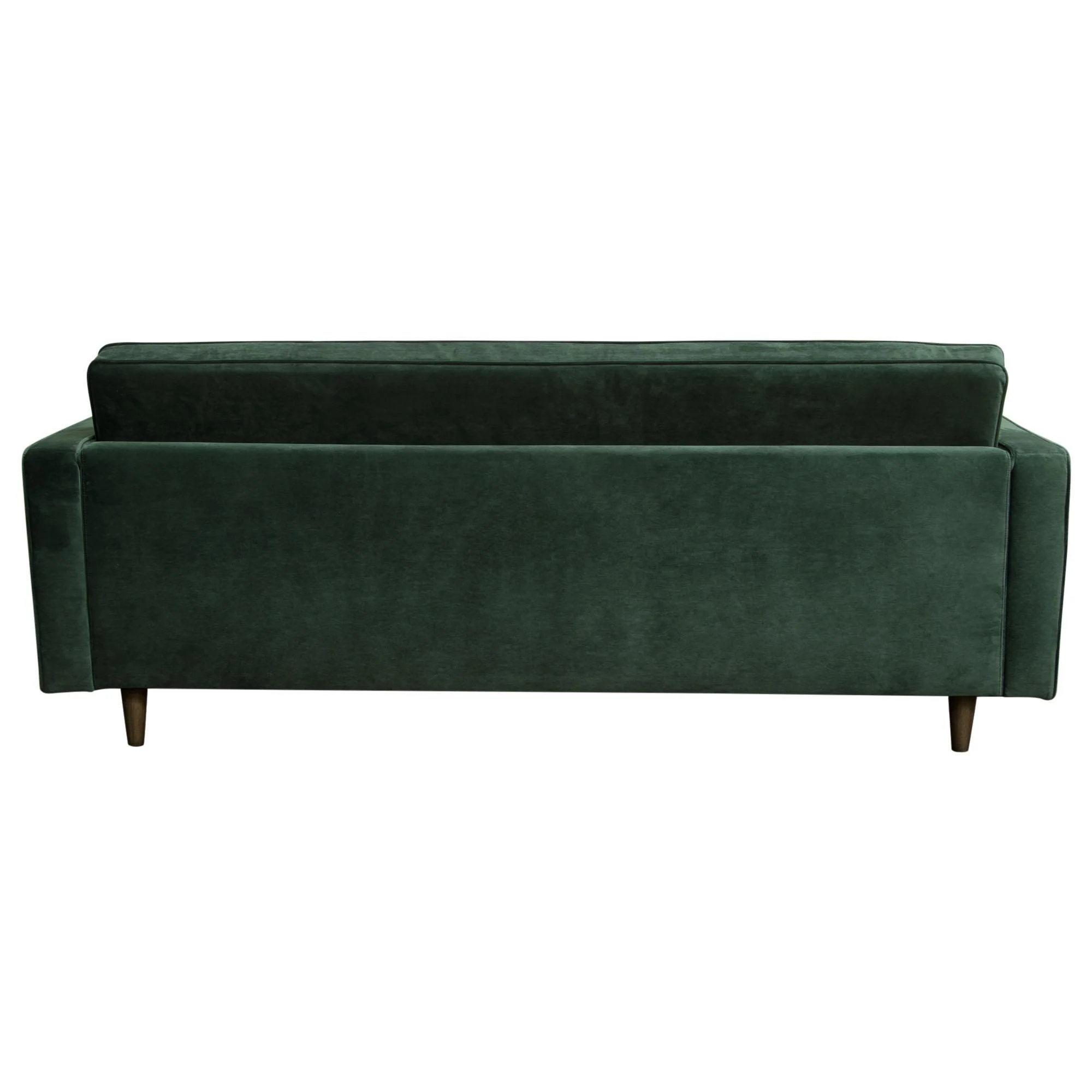 Juniper Tufted Sofa in Hunter Green Velvet with (2) Bolster Pillows by Diamond Sofa - Image 7