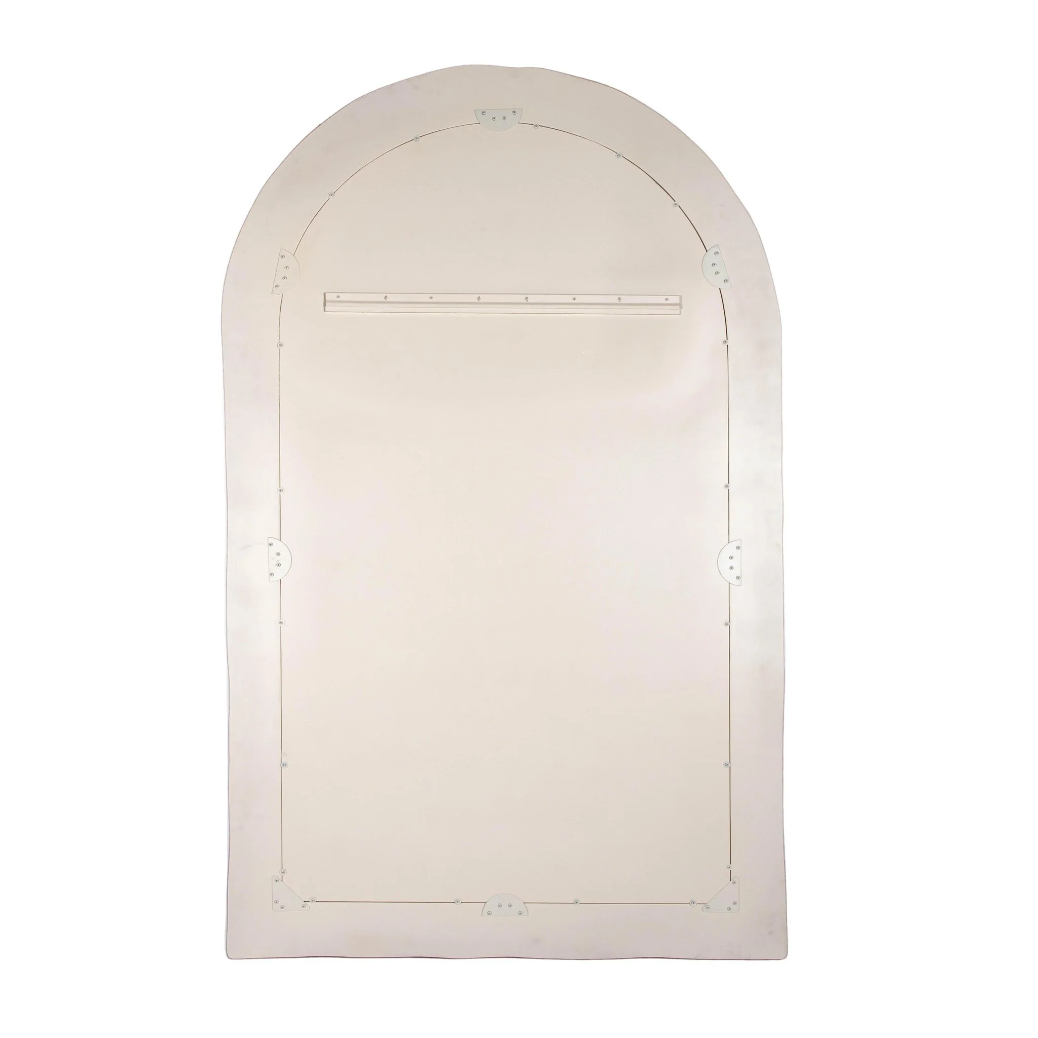 Kaia Cream Textured Floor Mirror - Image 4