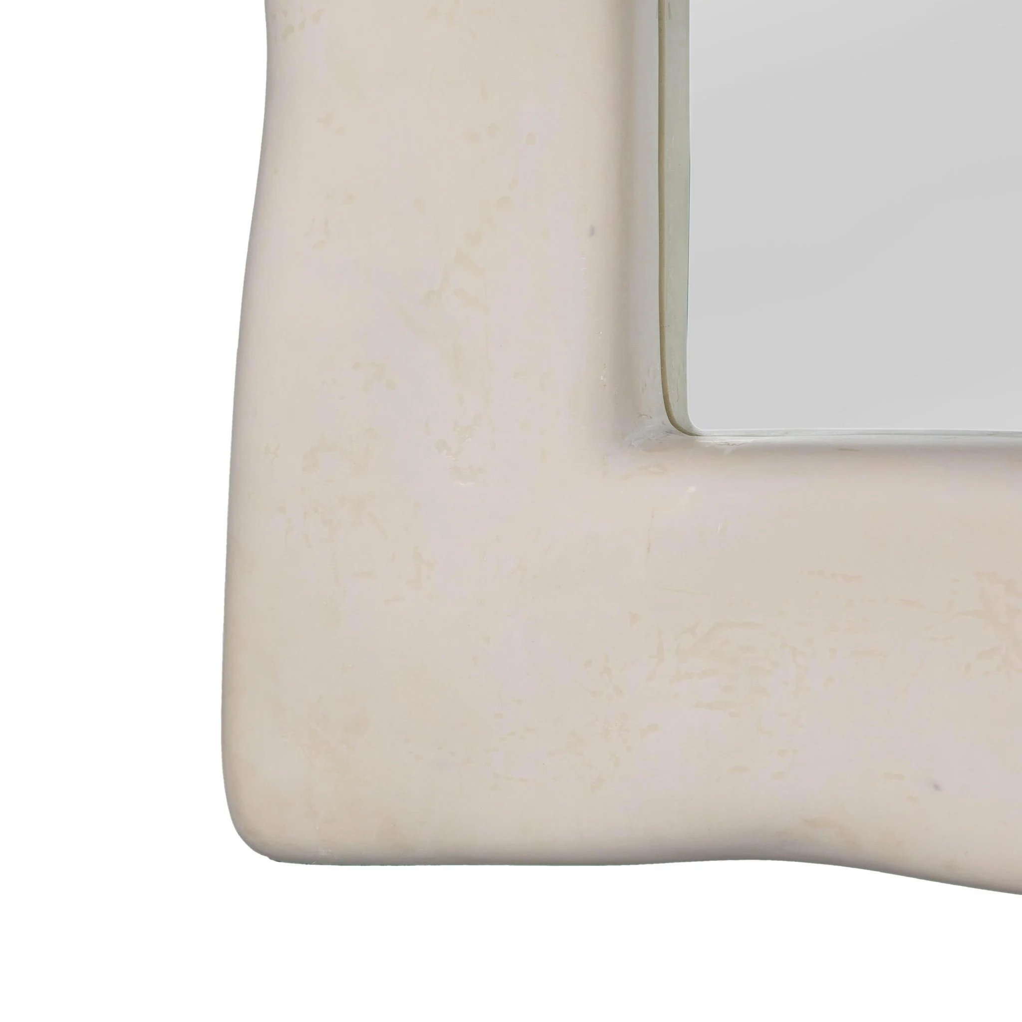 Kaia Cream Textured Floor Mirror - Image 6