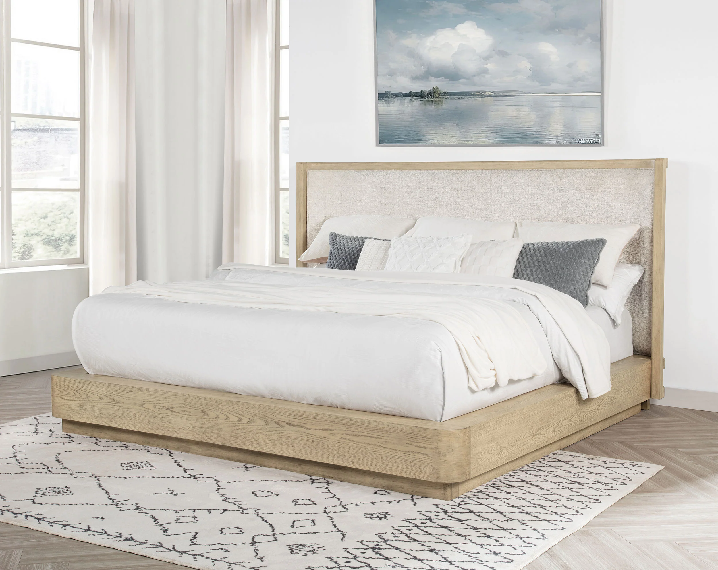 Kailani Wingback Platform Bed - Image 12
