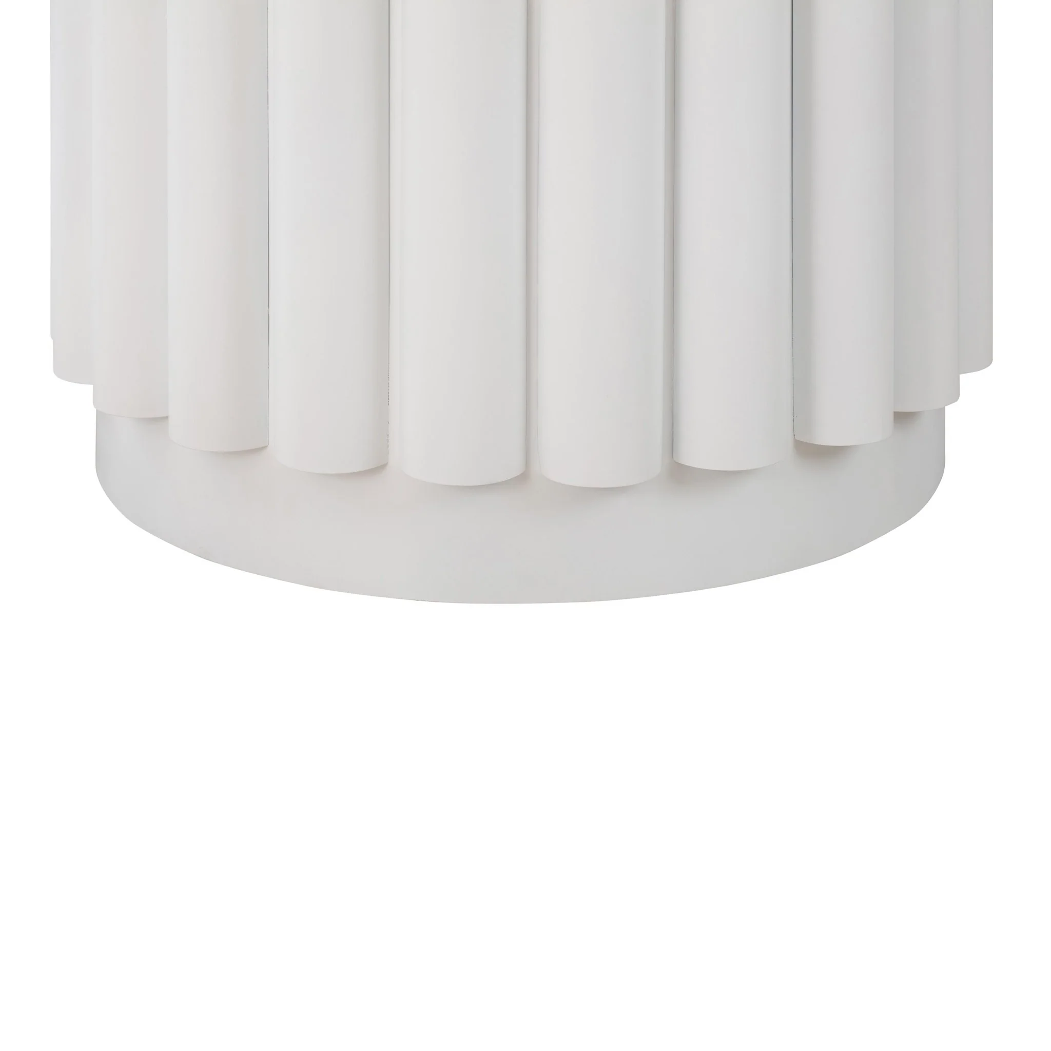 Kali 55 Inch White Round Dining Table - Image 6