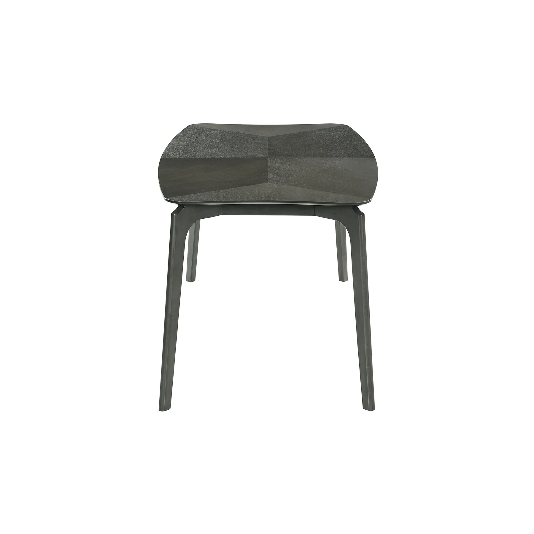 Kalia Wood Dining Table in Gray Finish - Image 3