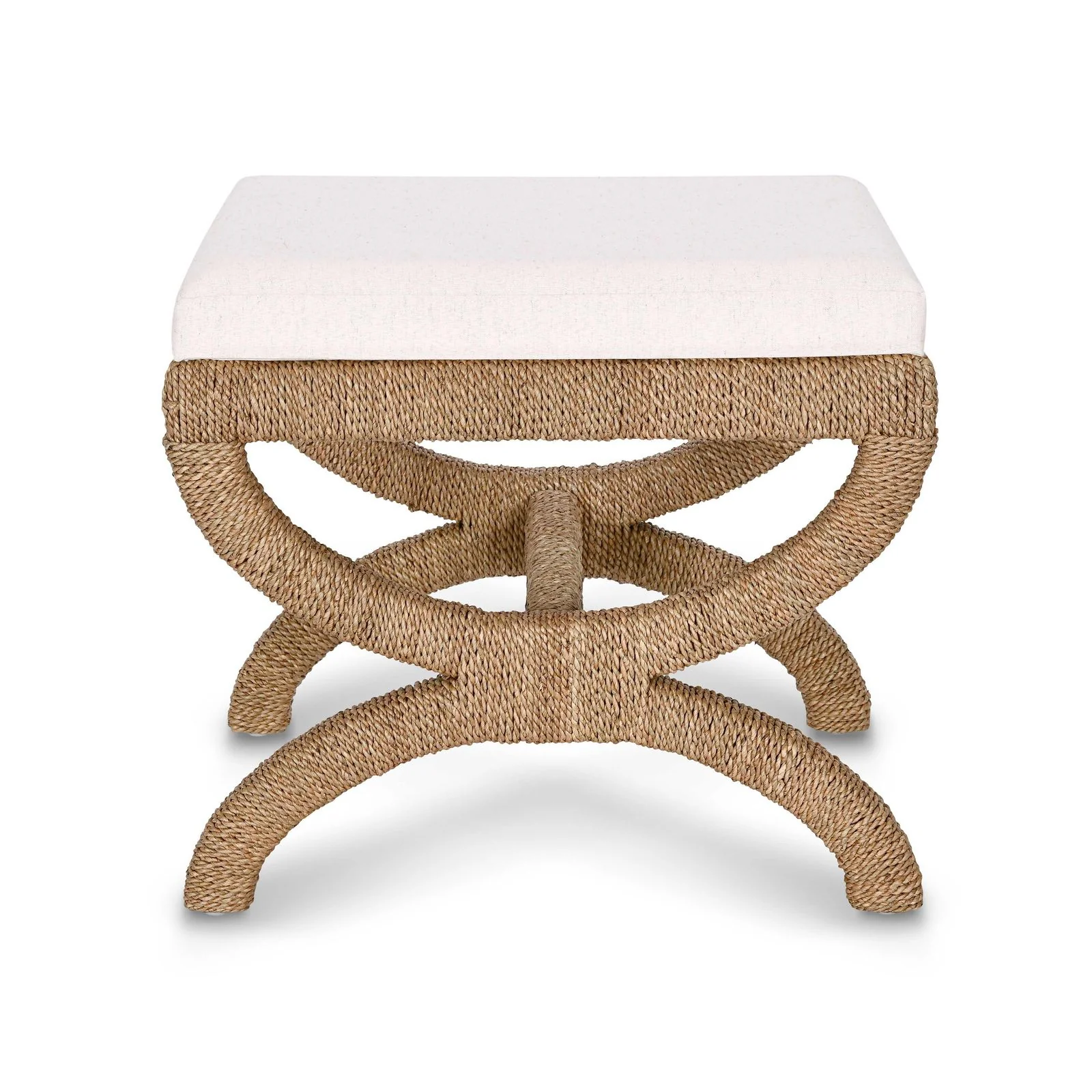 Kappa Natural Rattan Stool - Image 2