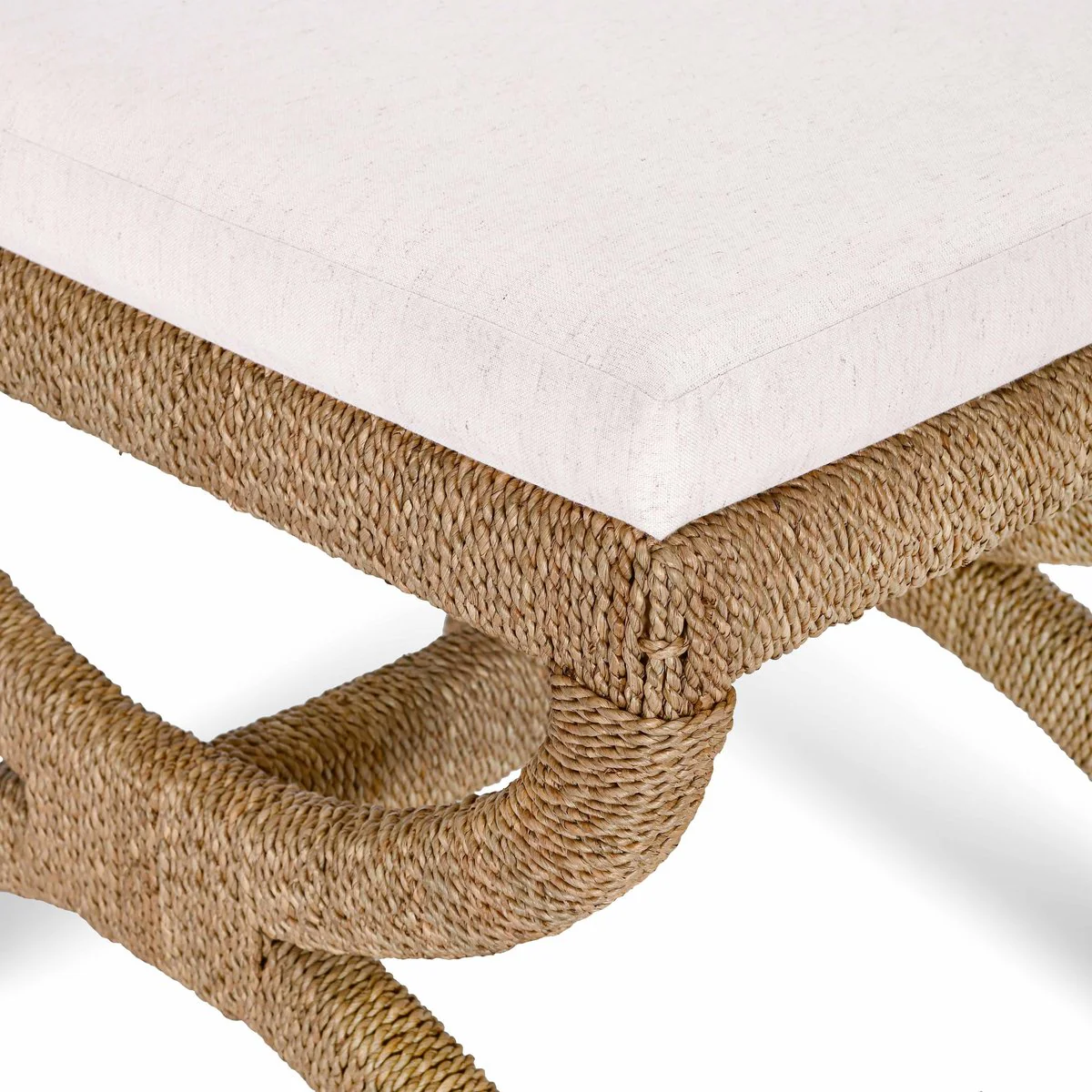 Kappa Natural Rattan Stool - Image 4