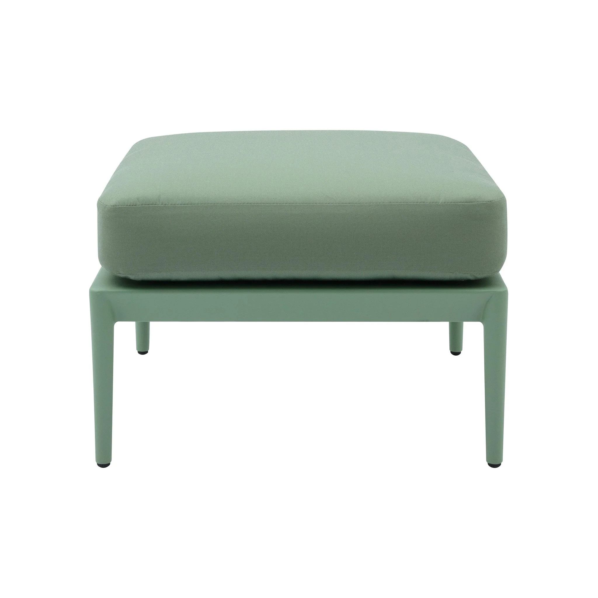 Kapri Moss Green Outdoor Ottoman - Image 3