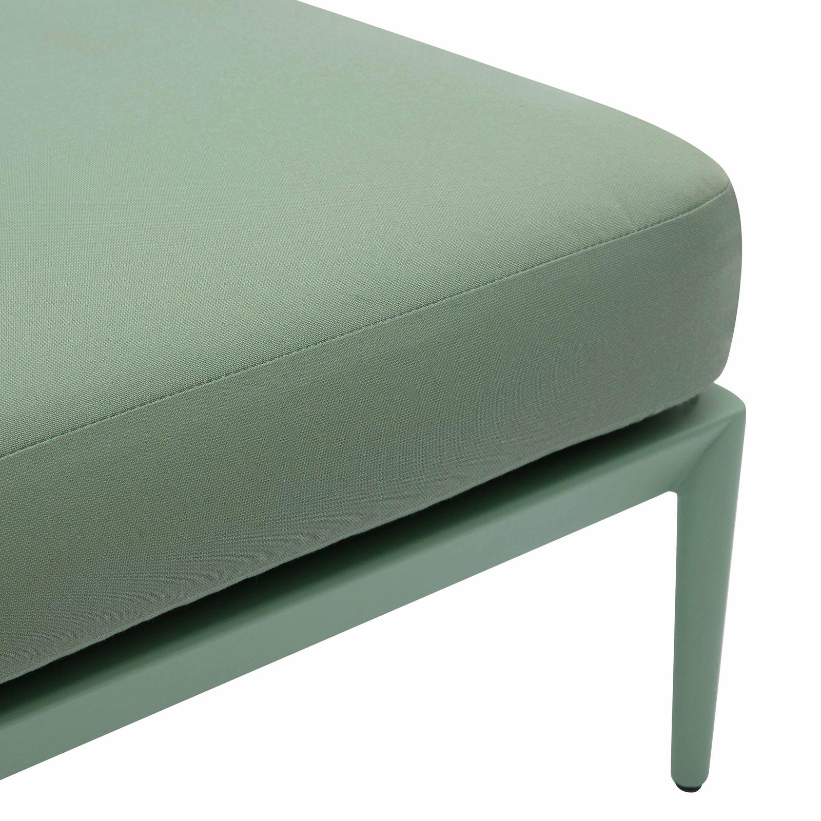 Kapri Moss Green Outdoor Ottoman - Image 5