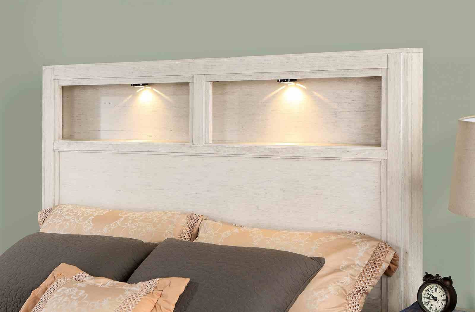 Karla Queen Bed, White - Image 3