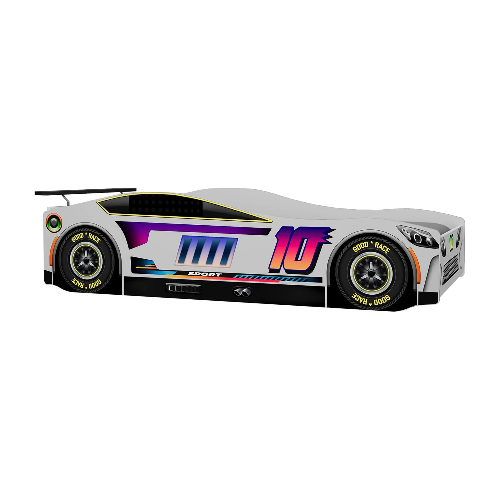 Karsten Car Bed, White - Image 3