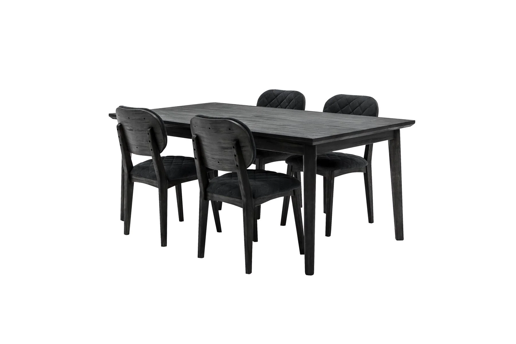 Katelyn Midnight Open Back Dining Chair - Set of 2 - Image 7