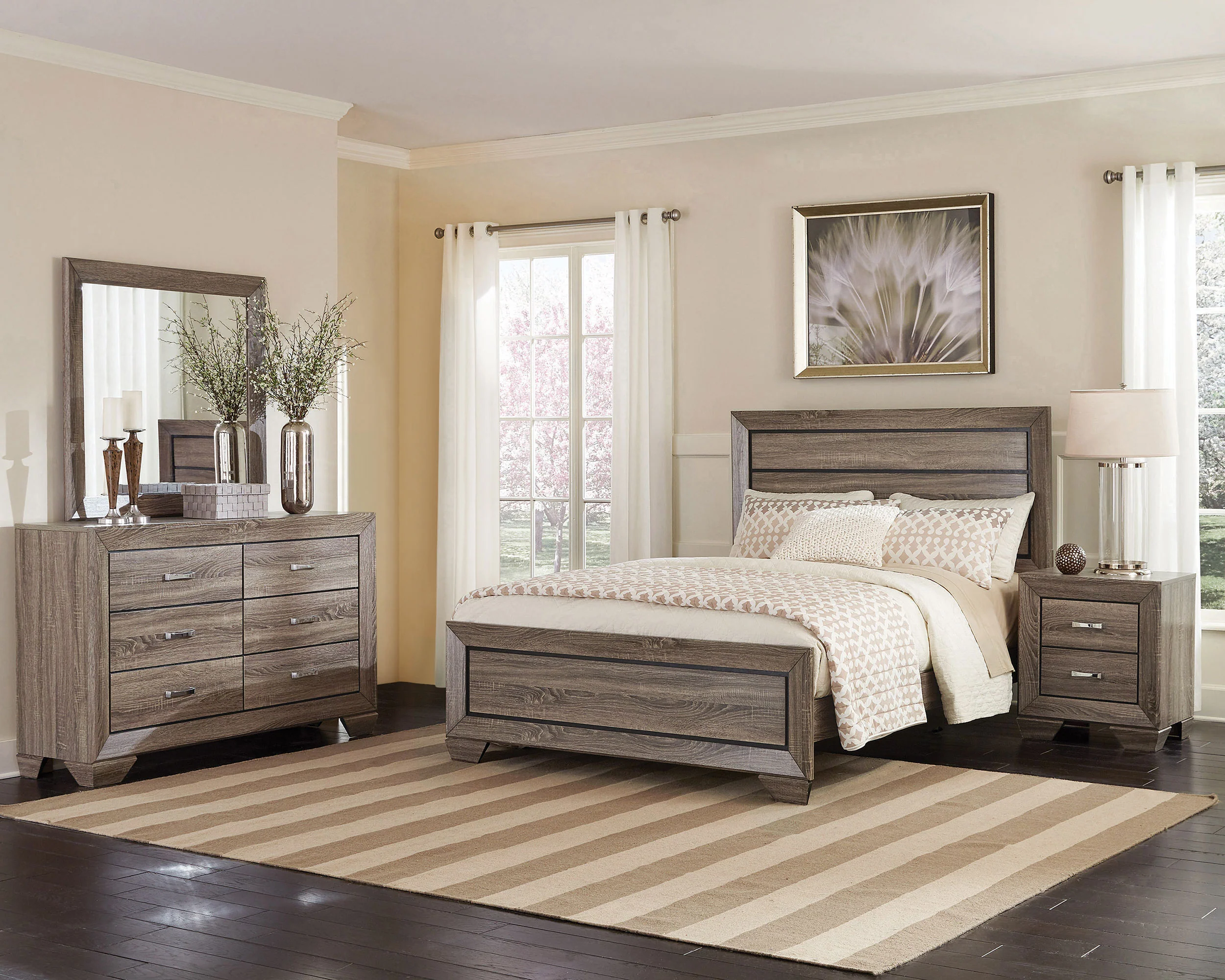 Kauffman Panel Bed - Image 21