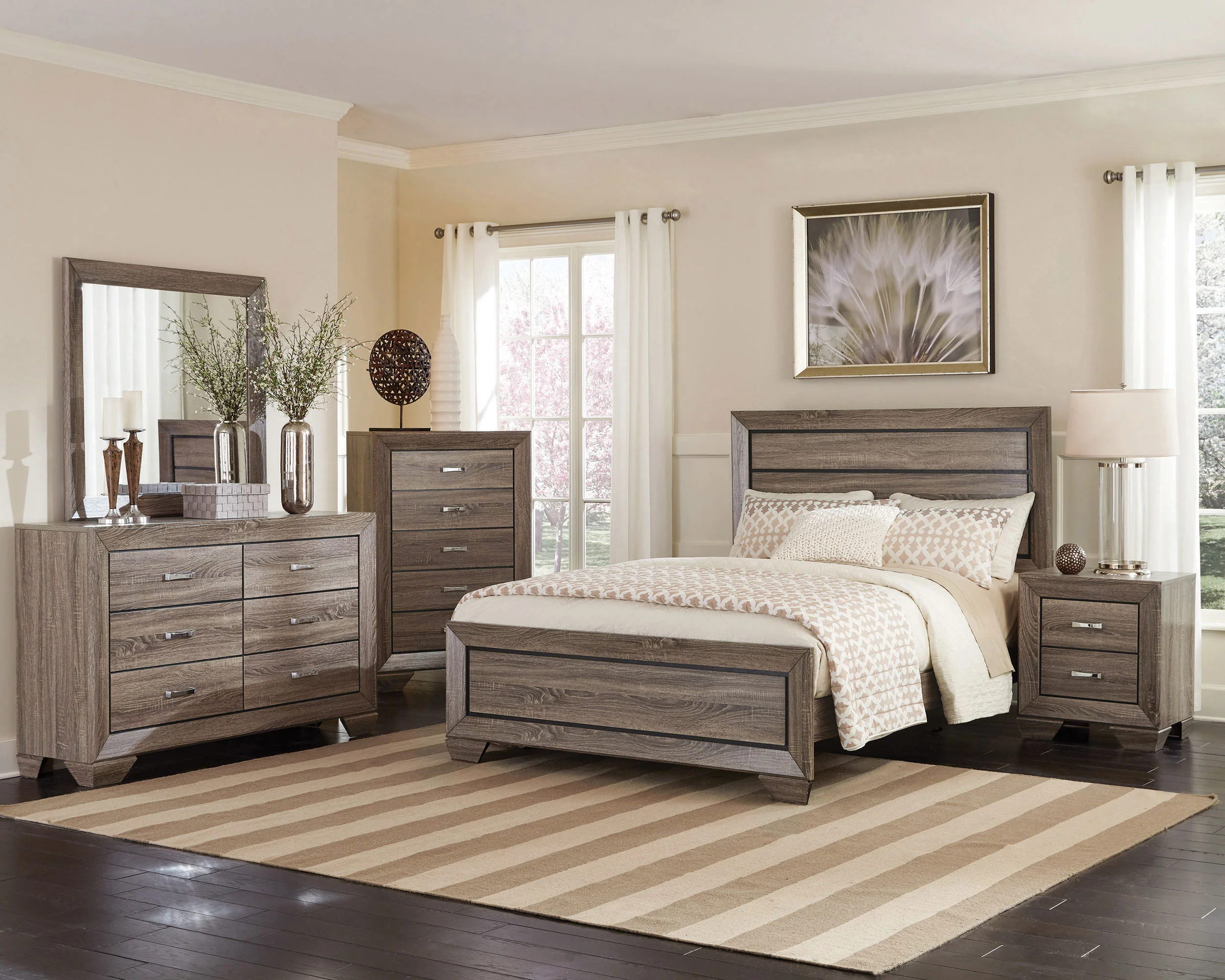 Kauffman Panel Bed - Image 33