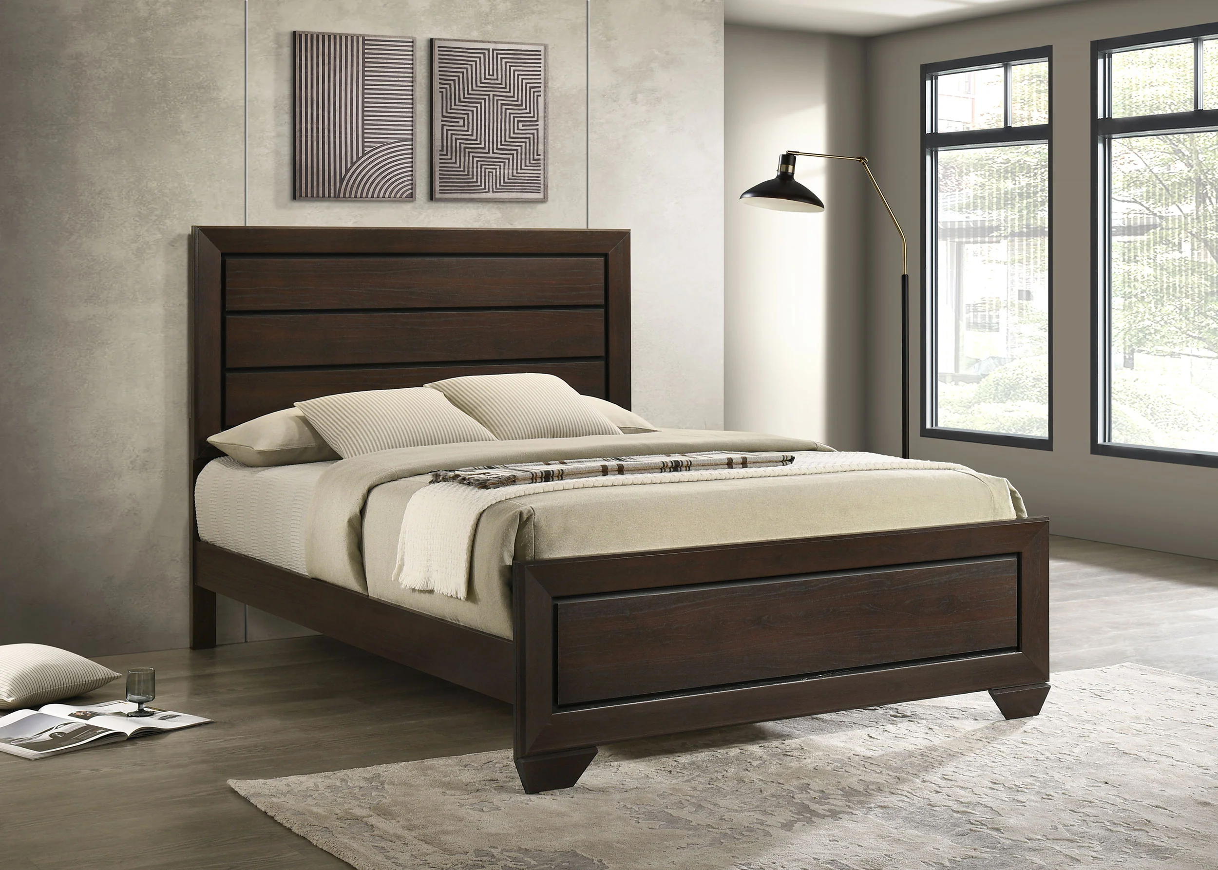 Kauffman Panel Bed - Image 35
