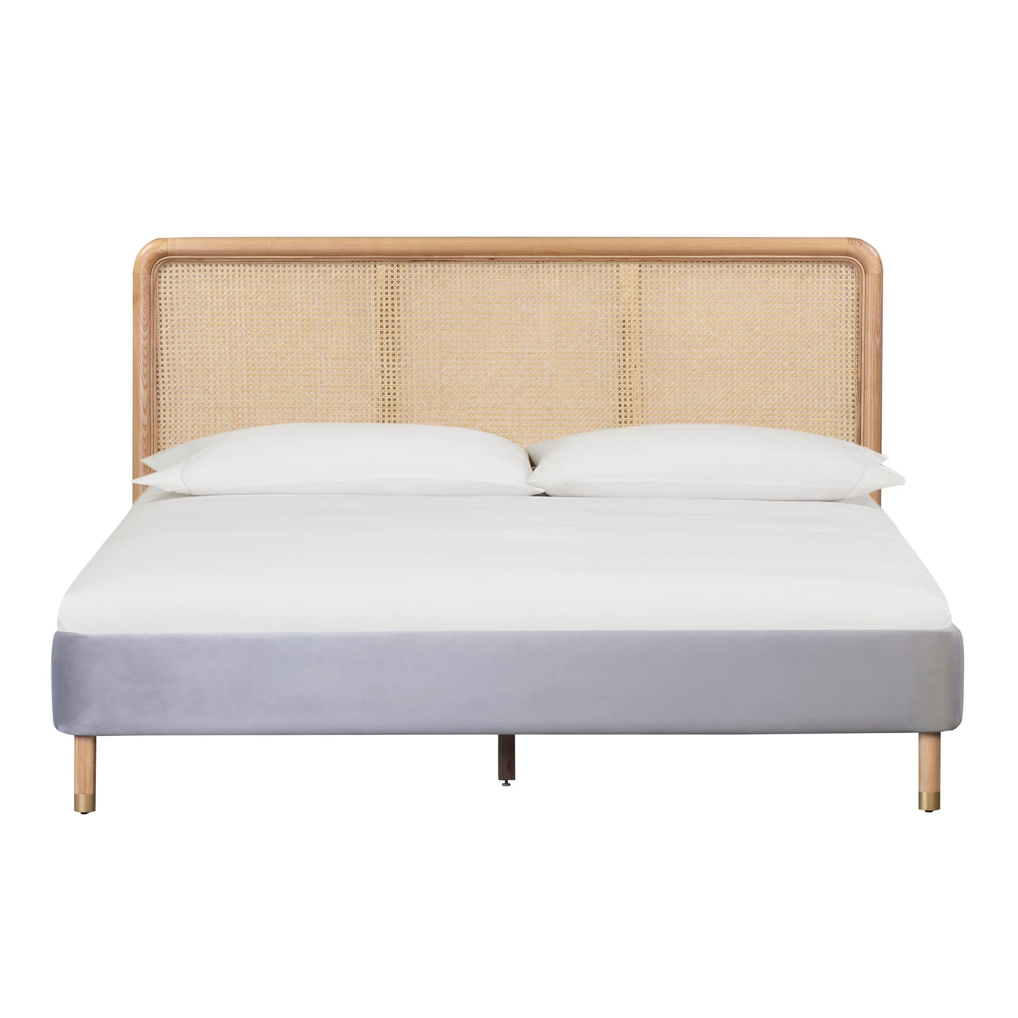 Kavali Grey Queen Bed - Image 3