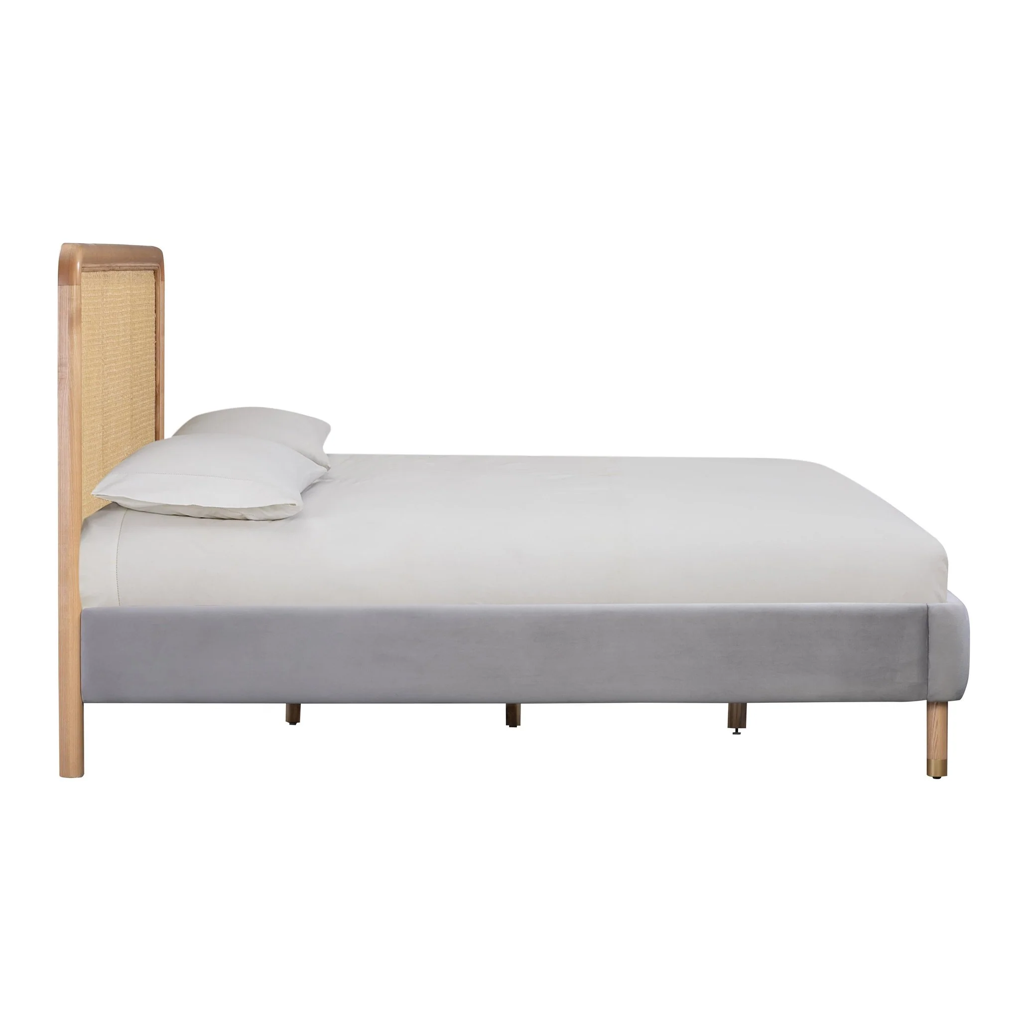 Kavali Grey Queen Bed - Image 4
