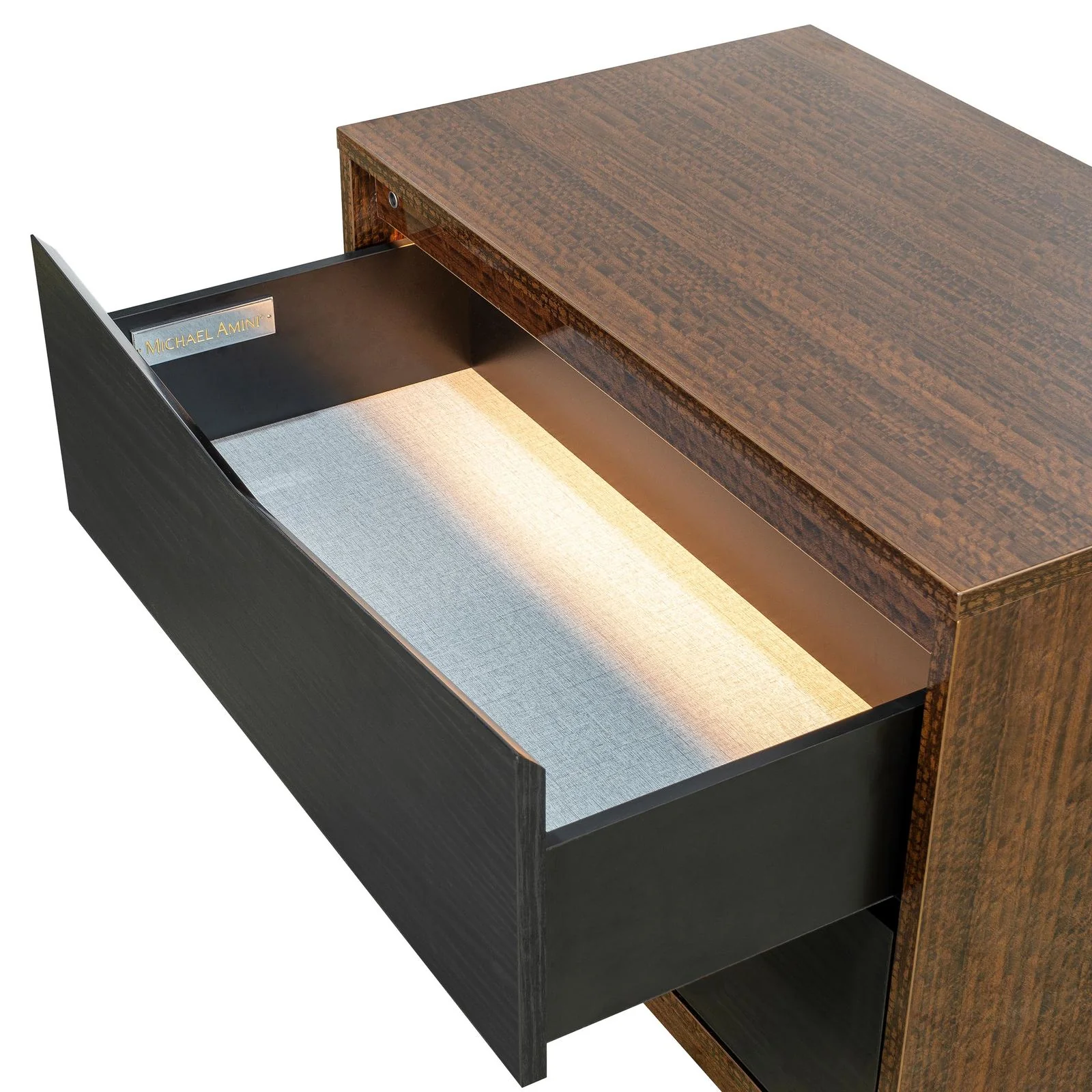 Kayner 2-Drawer Nightstand - Charcoal - Image 7