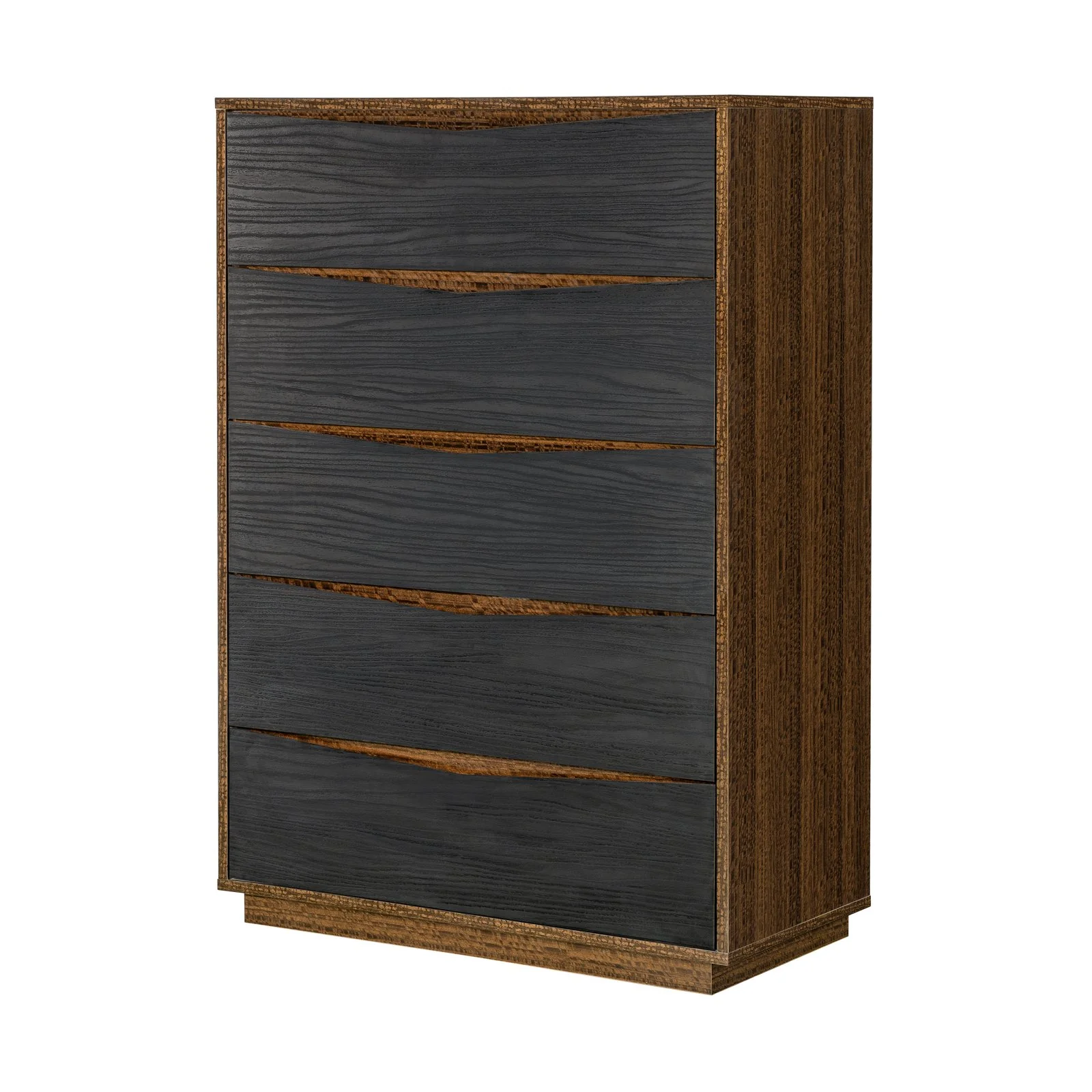 Kayner 5-Drawer Chest - Charcoal - Image 17