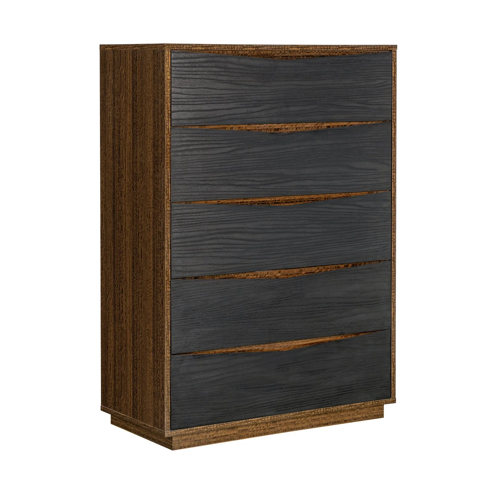 Kayner 5-Drawer Chest - Charcoal - Image 3