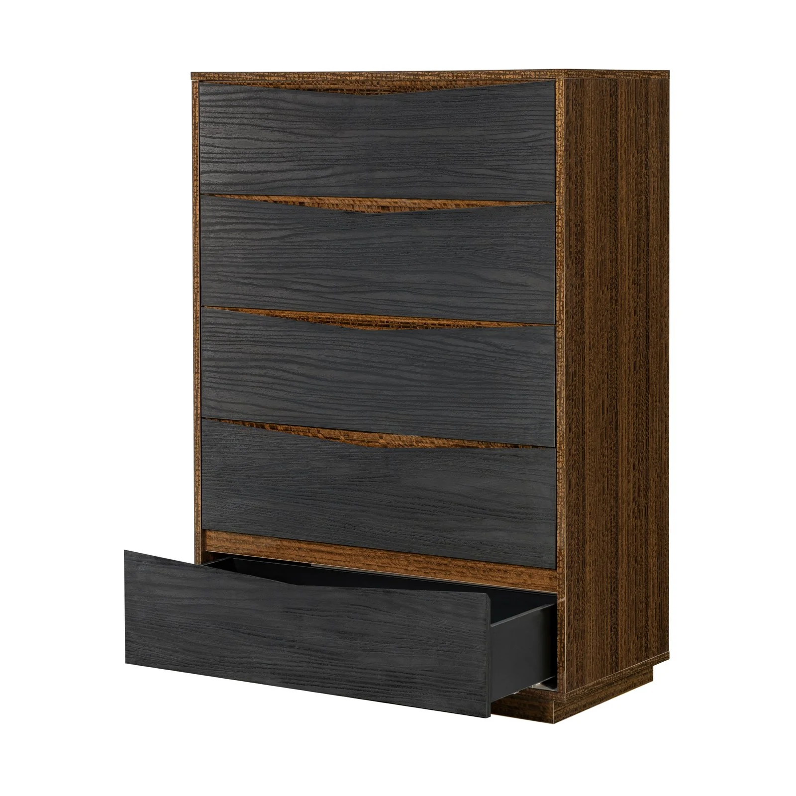 Kayner 5-Drawer Chest - Charcoal - Image 5