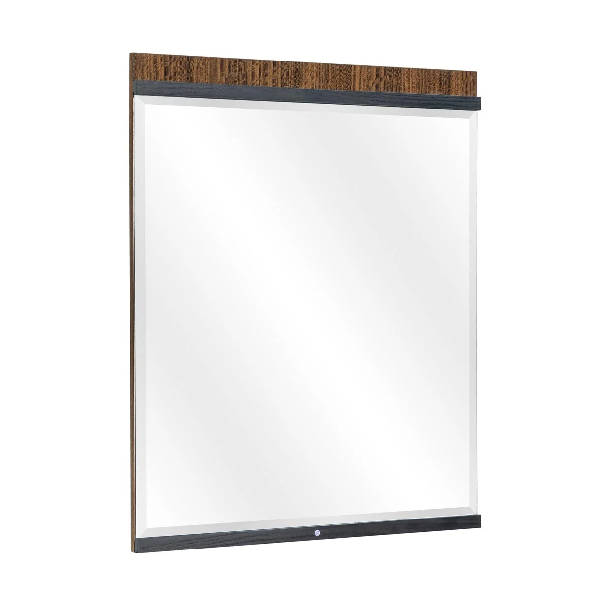 Kayner Dresser Mirror with LED Lights - Charcoal - Image 4