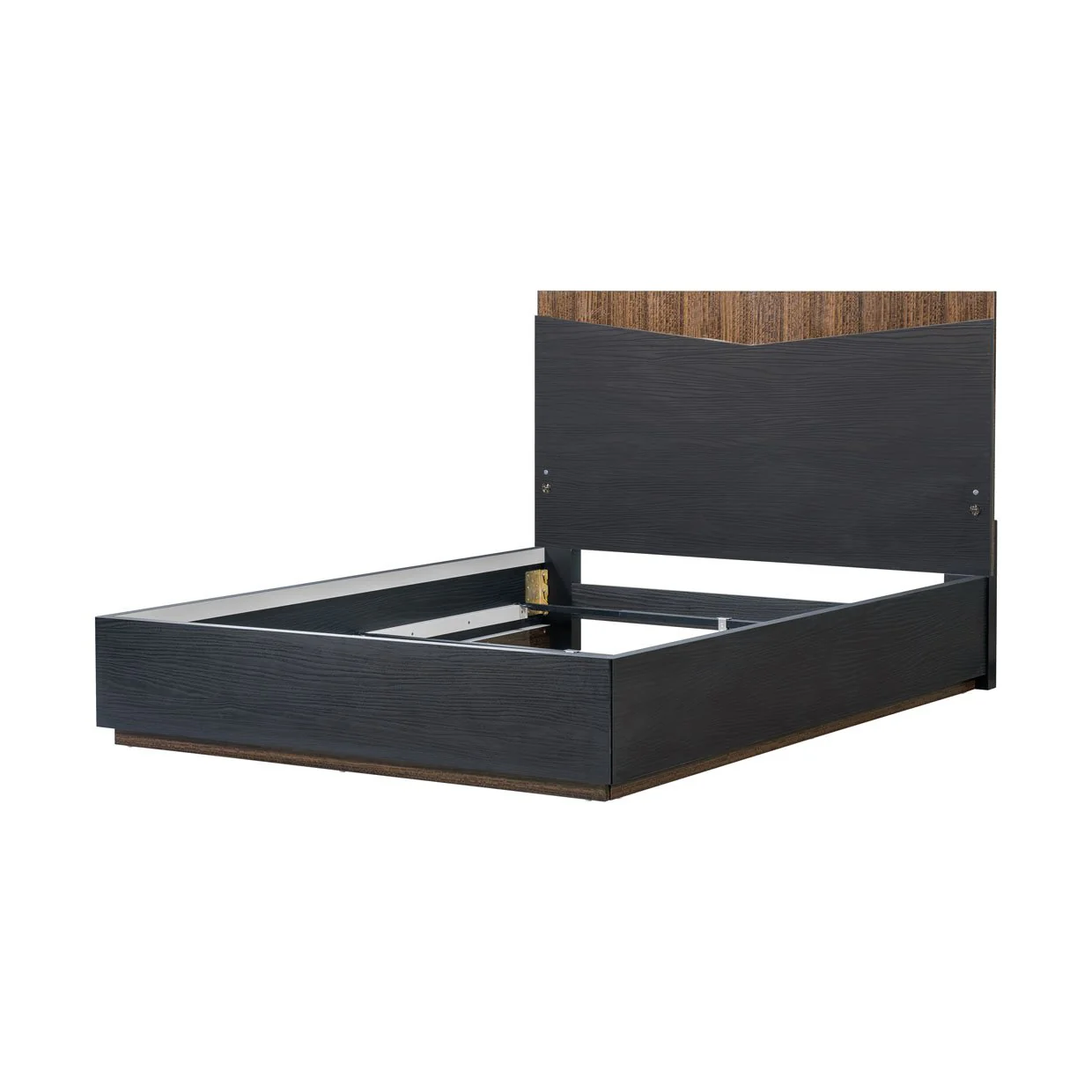 Kayner Queen Bed with LED Lights - Charcoal - Image 34