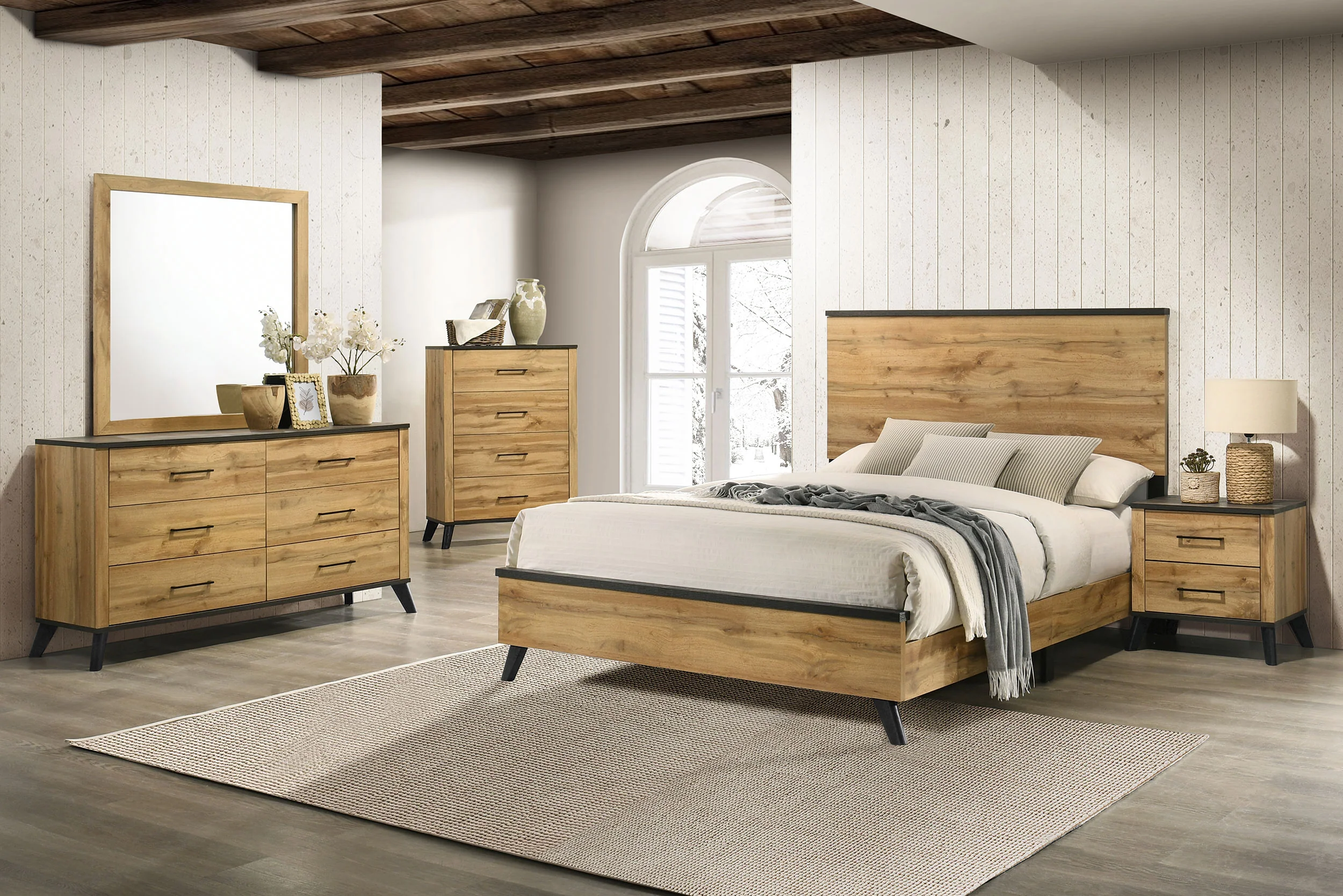 Kaywood Panel Bed - Image 10