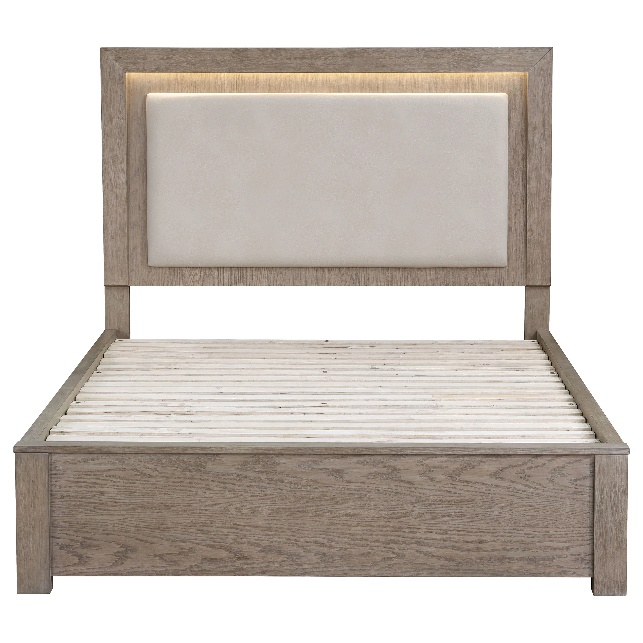 Kenora Panel Platform Storage Bed with LED Lighting - Image 22