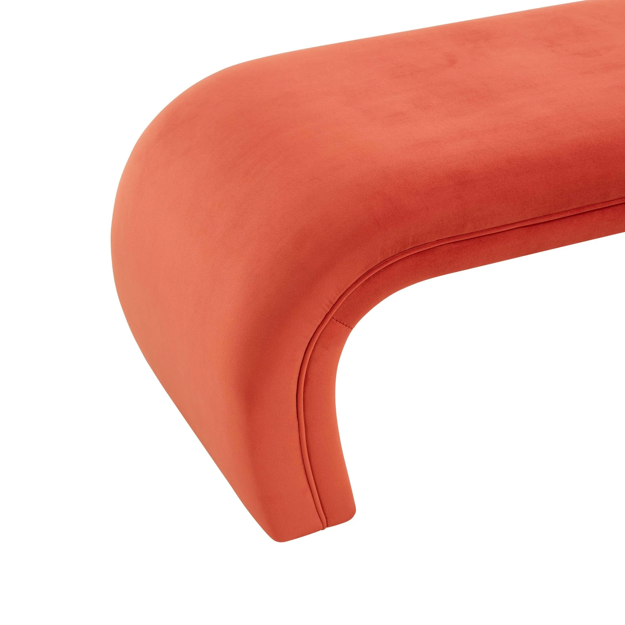Kenya Red Rocks Velvet Bench - Image 4