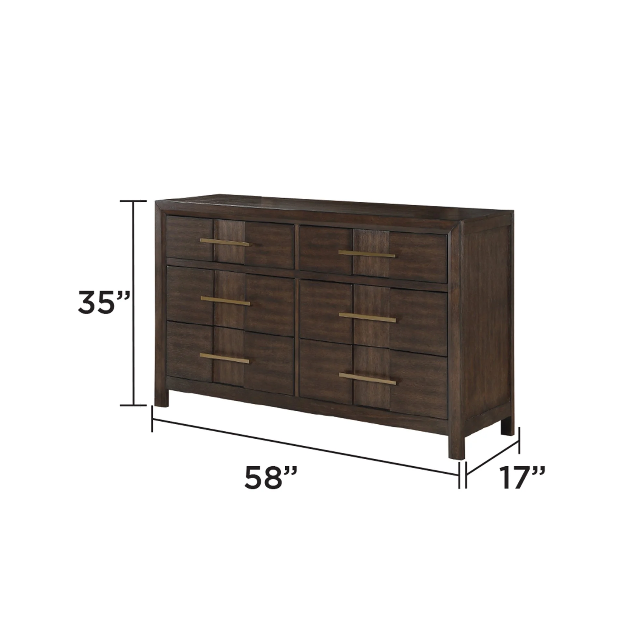 Kenzo Dresser Walnut - Image 5