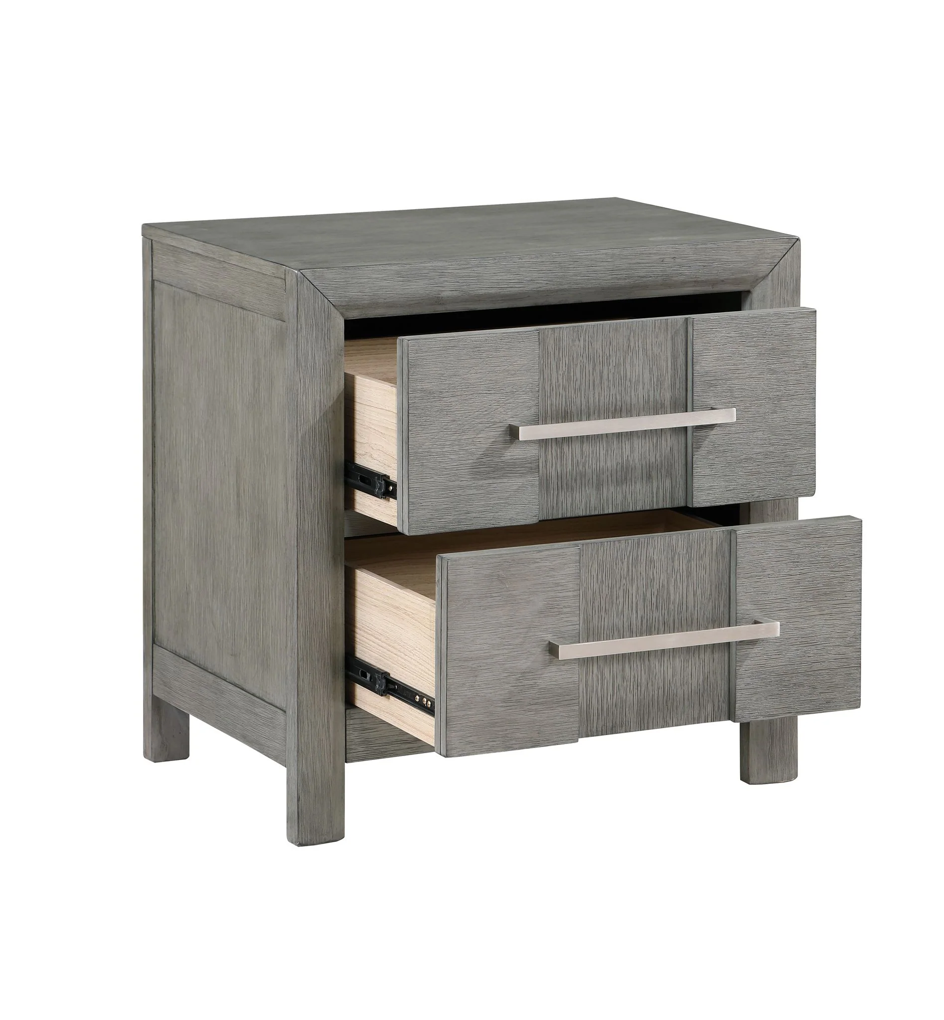 Kenzo Full 4 Pc Bedroom Set Gray - Image 16