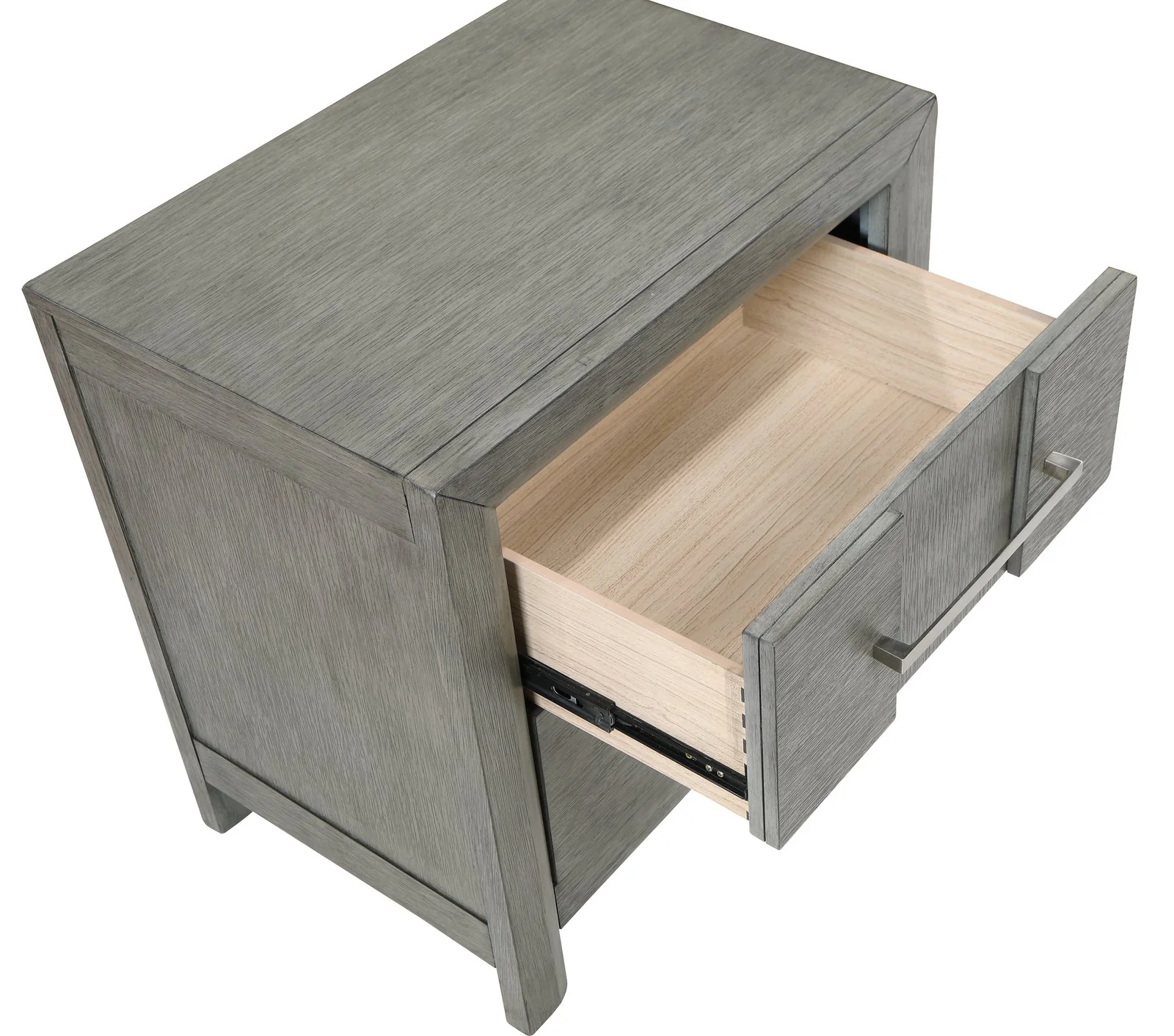 Kenzo Full 4 Pc Bedroom Set Gray - Image 17