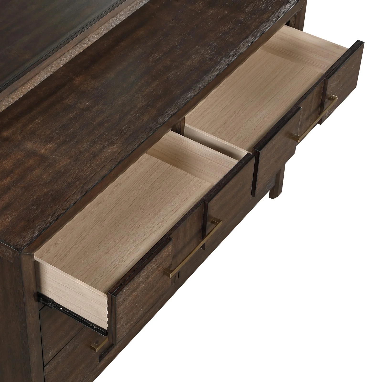 Kenzo Full 5 Pc Bedroom Set Walnut - Image 8