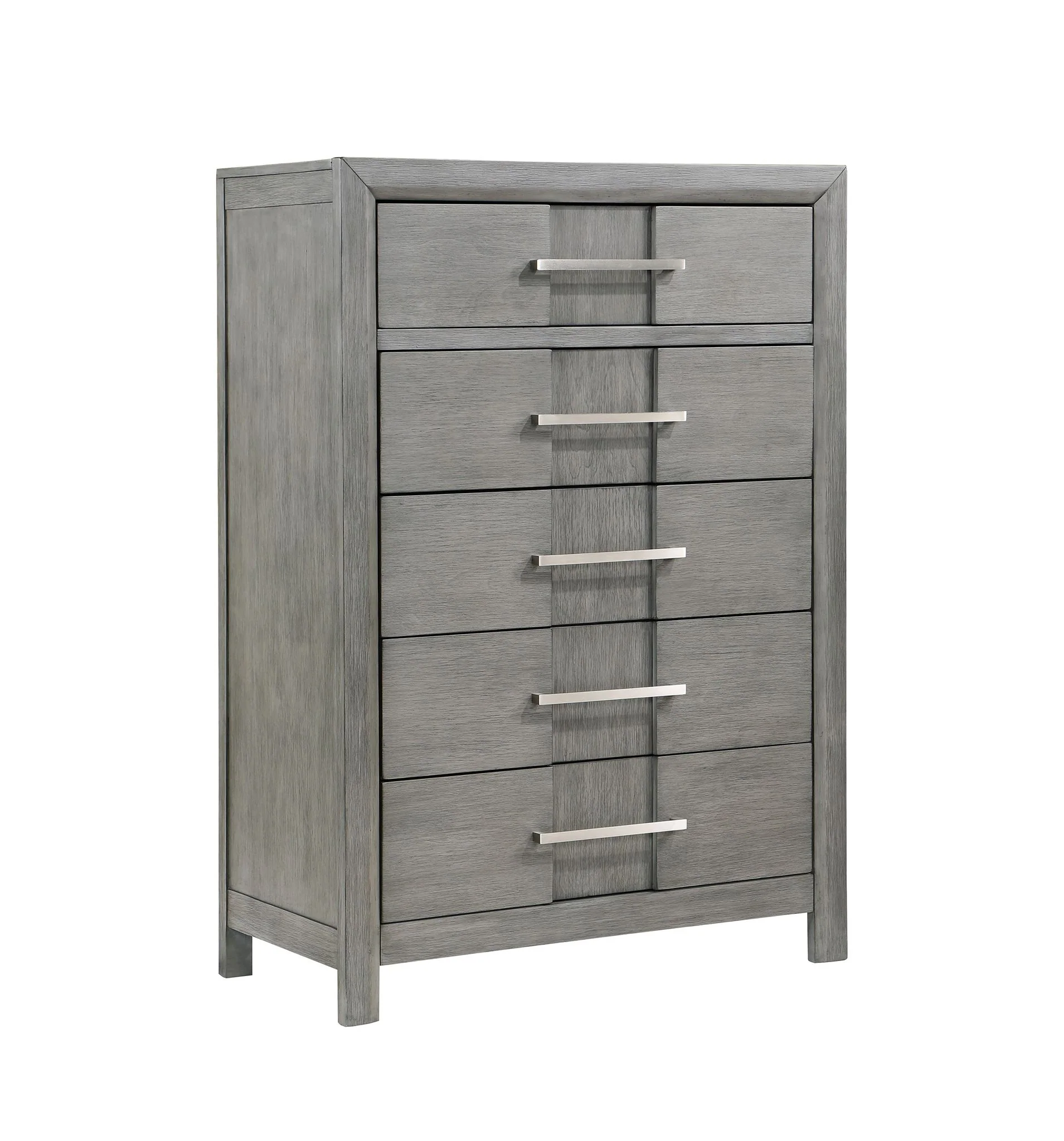 Kenzo King 5 Pc Bedroom Set Gray - Image 19