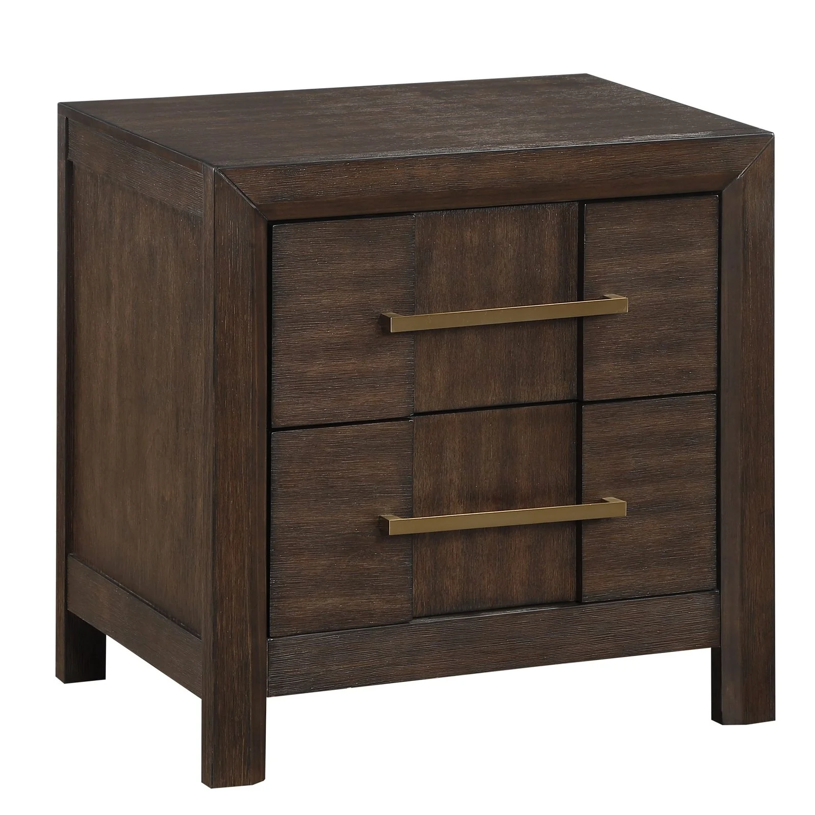 Kenzo King 5 Pc Bedroom Set Walnut - Image 13