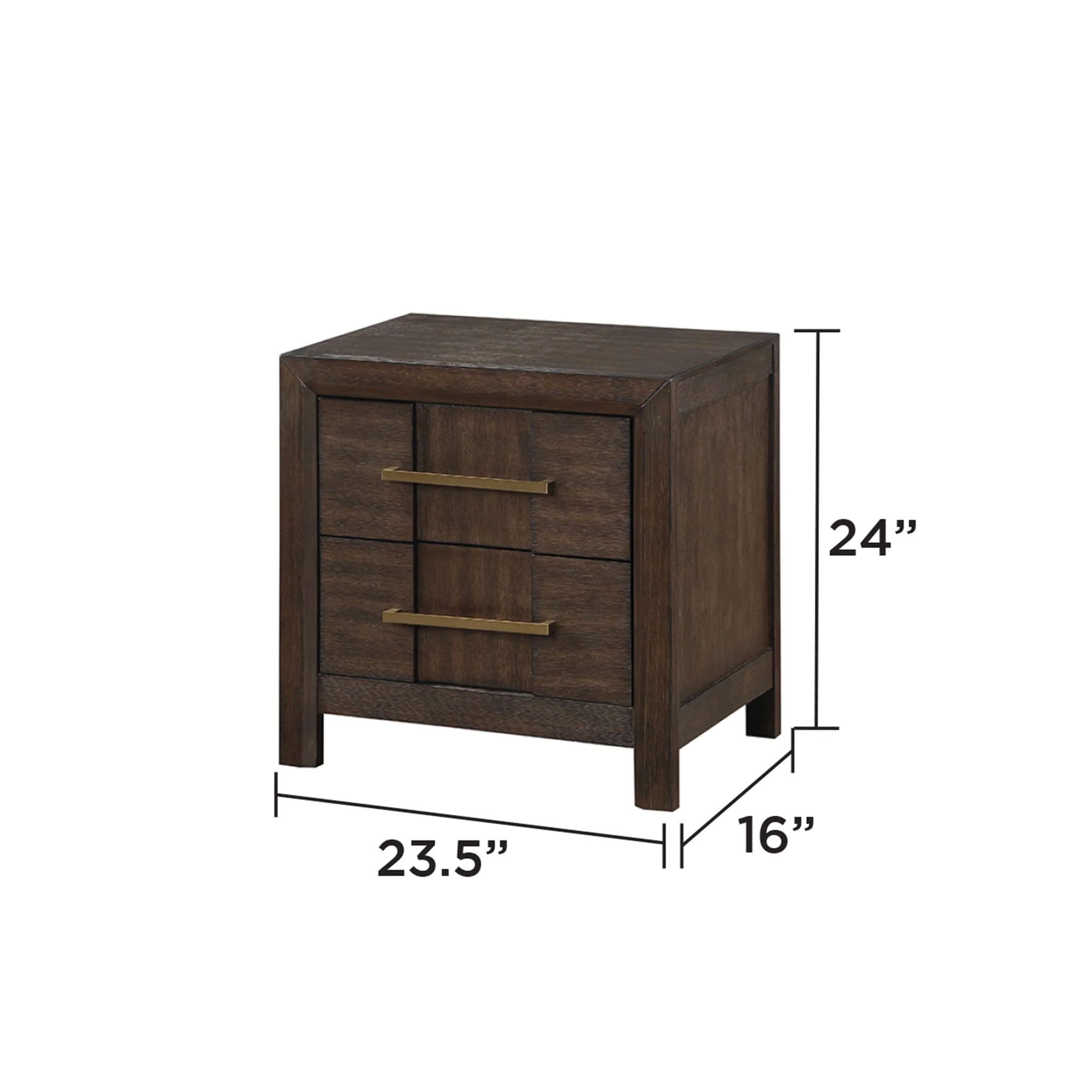 Kenzo Nightstand Walnut - Image 6