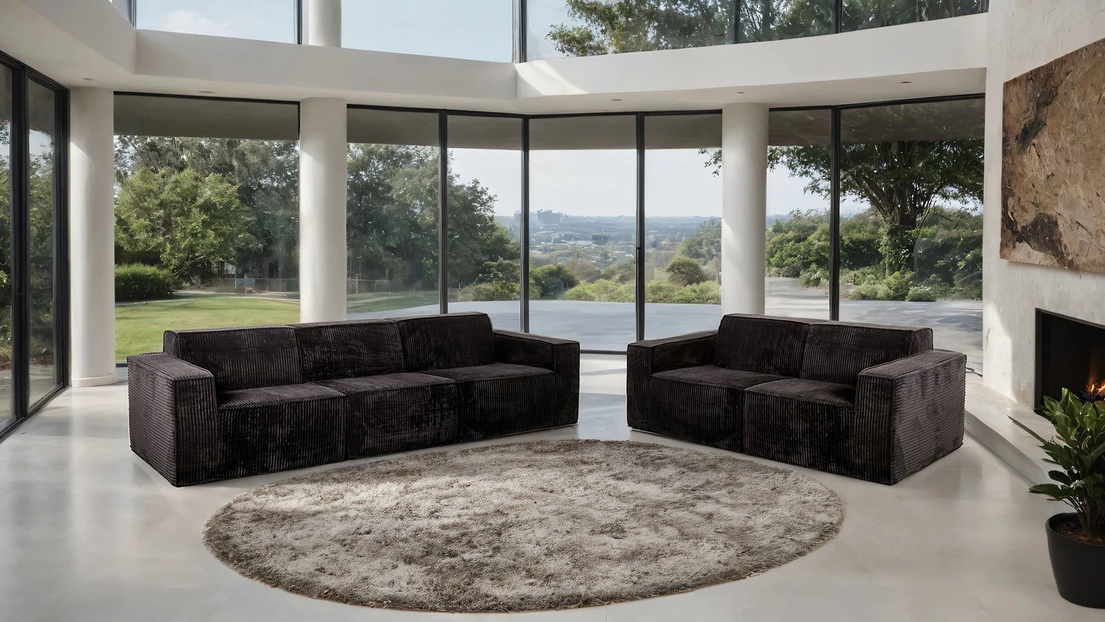 Kimara Sofa, Black - Image 2
