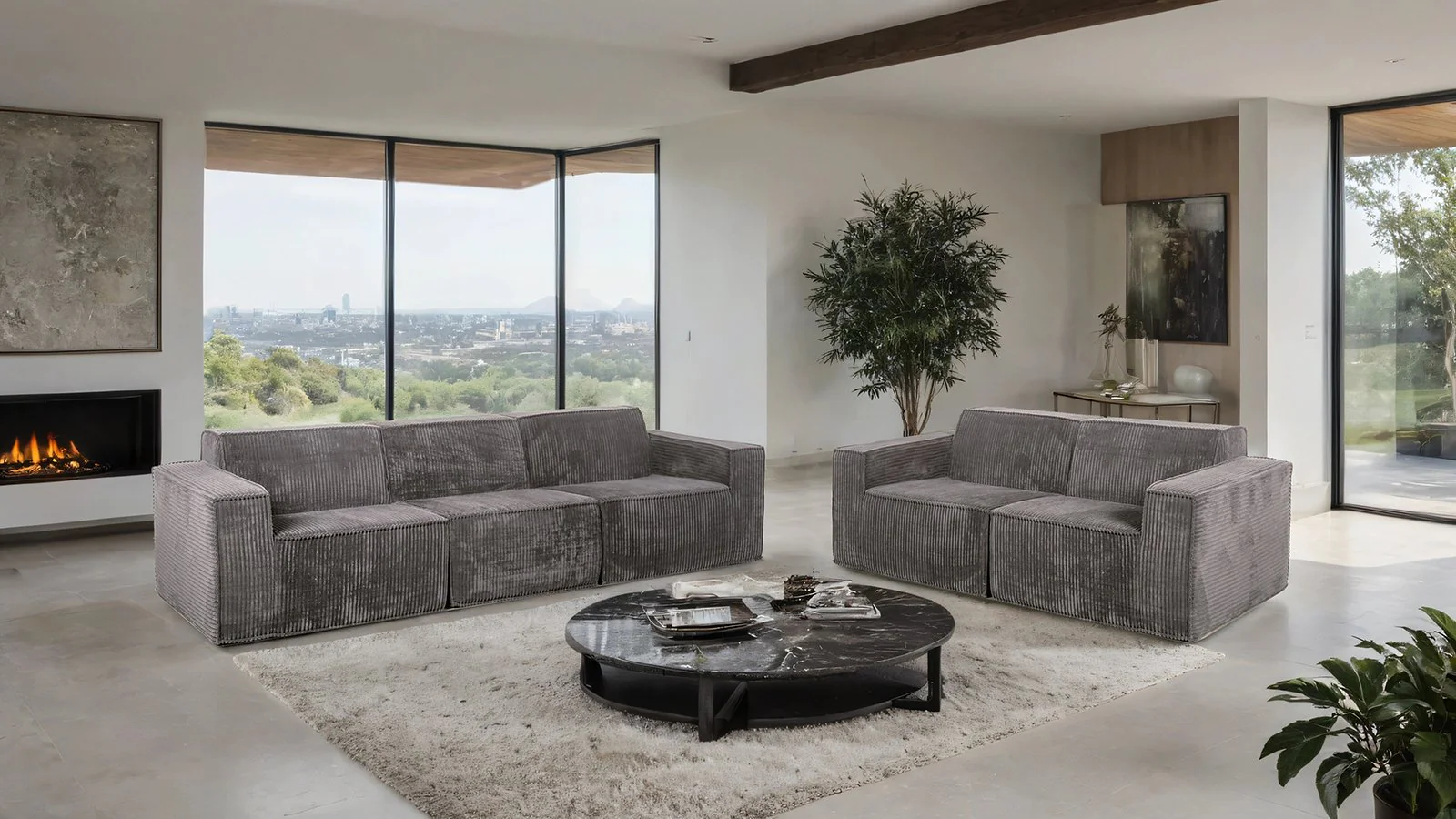 Kimara Sofa, Dark Gray - Image 2