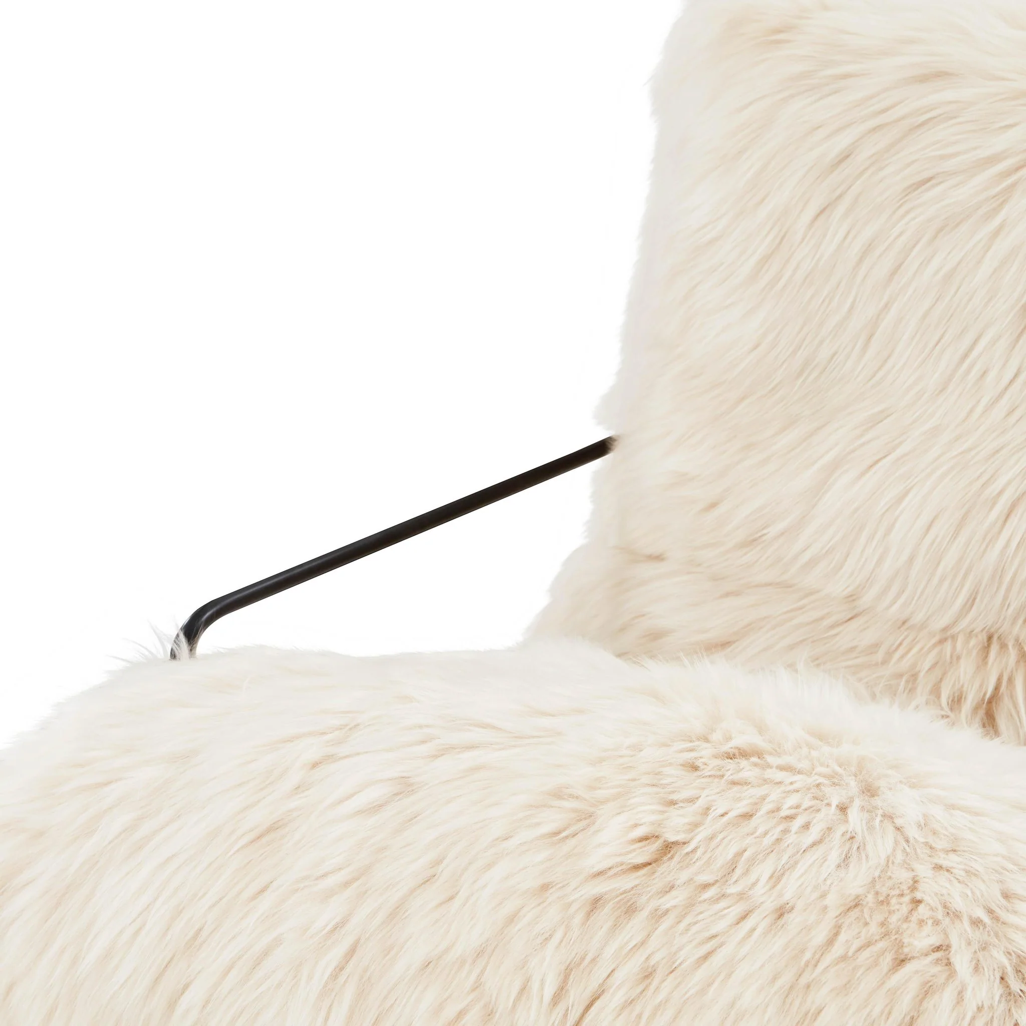 Kimi Natural Genuine Sheepskin Chair - Image 4