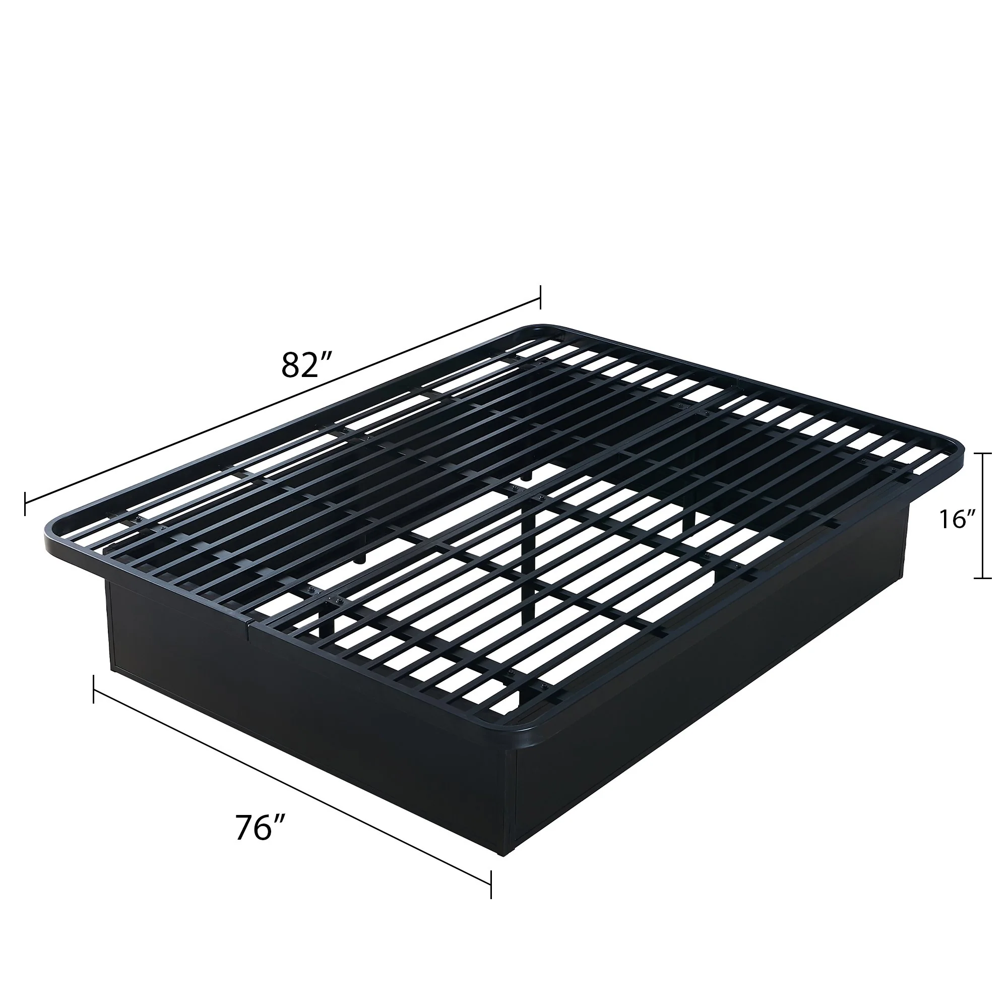 King Size Bed Metal Frame - Image 4