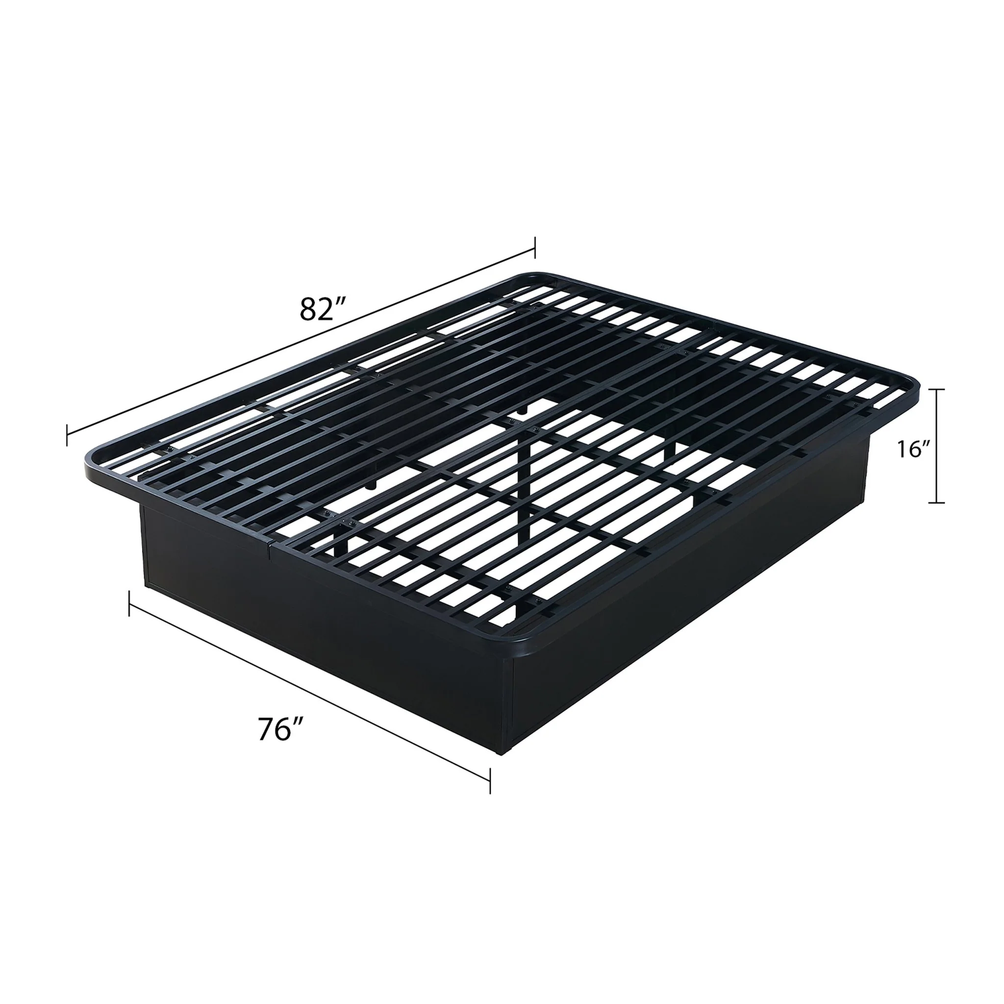 King Size Bed Metal Frame - Image 9