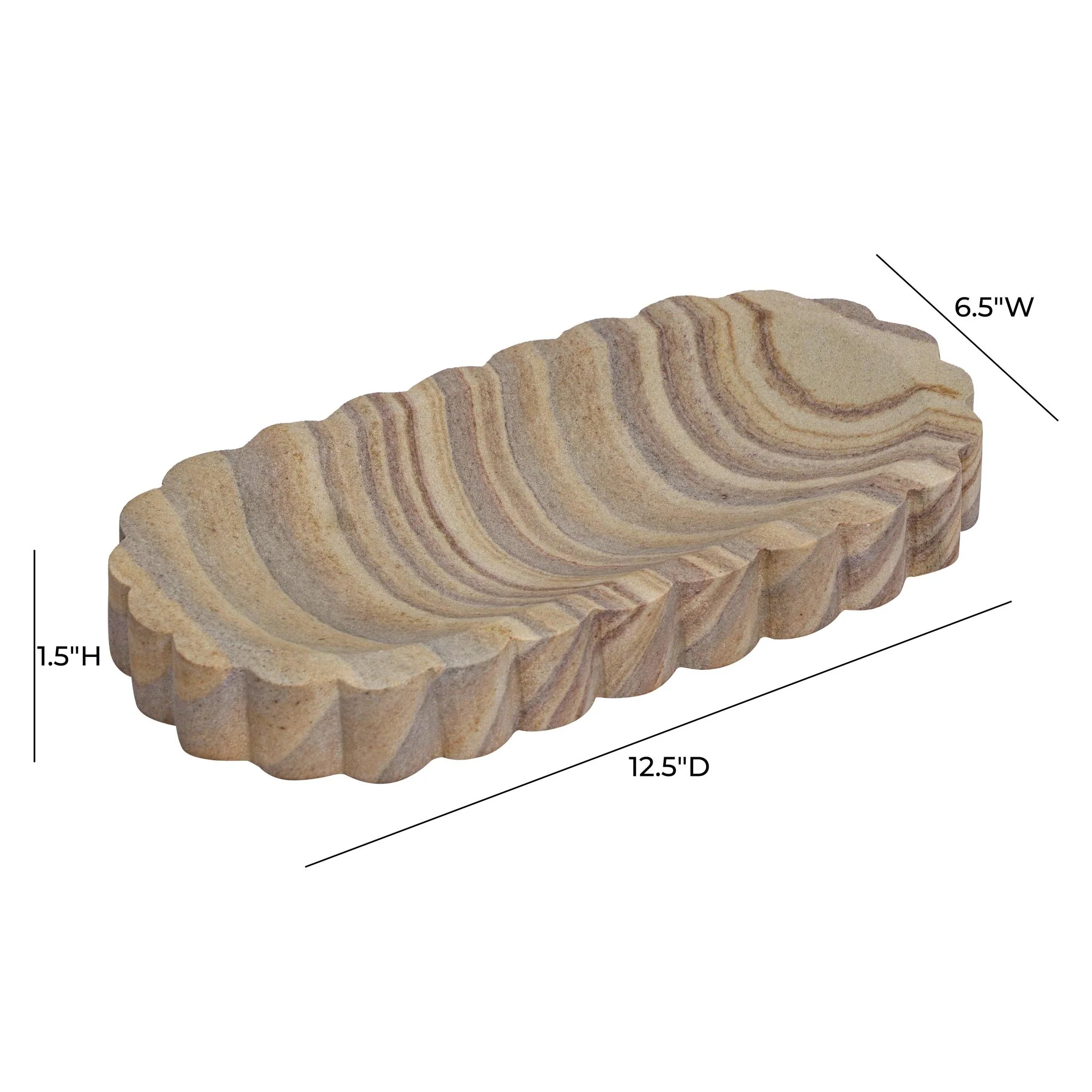 Kira Sandstone Large Tray - Image 4
