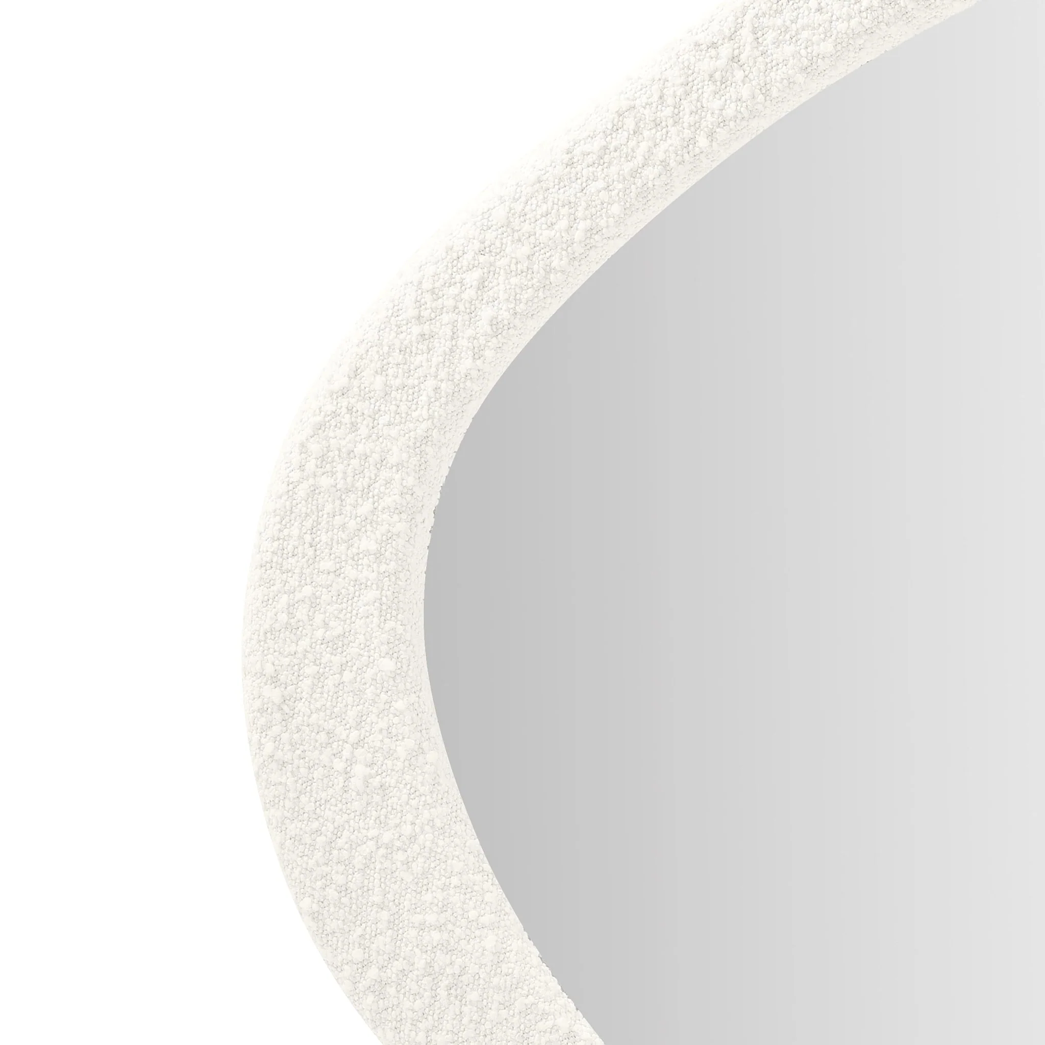 Klaryss Boucle Triangular Mirror - Image 4