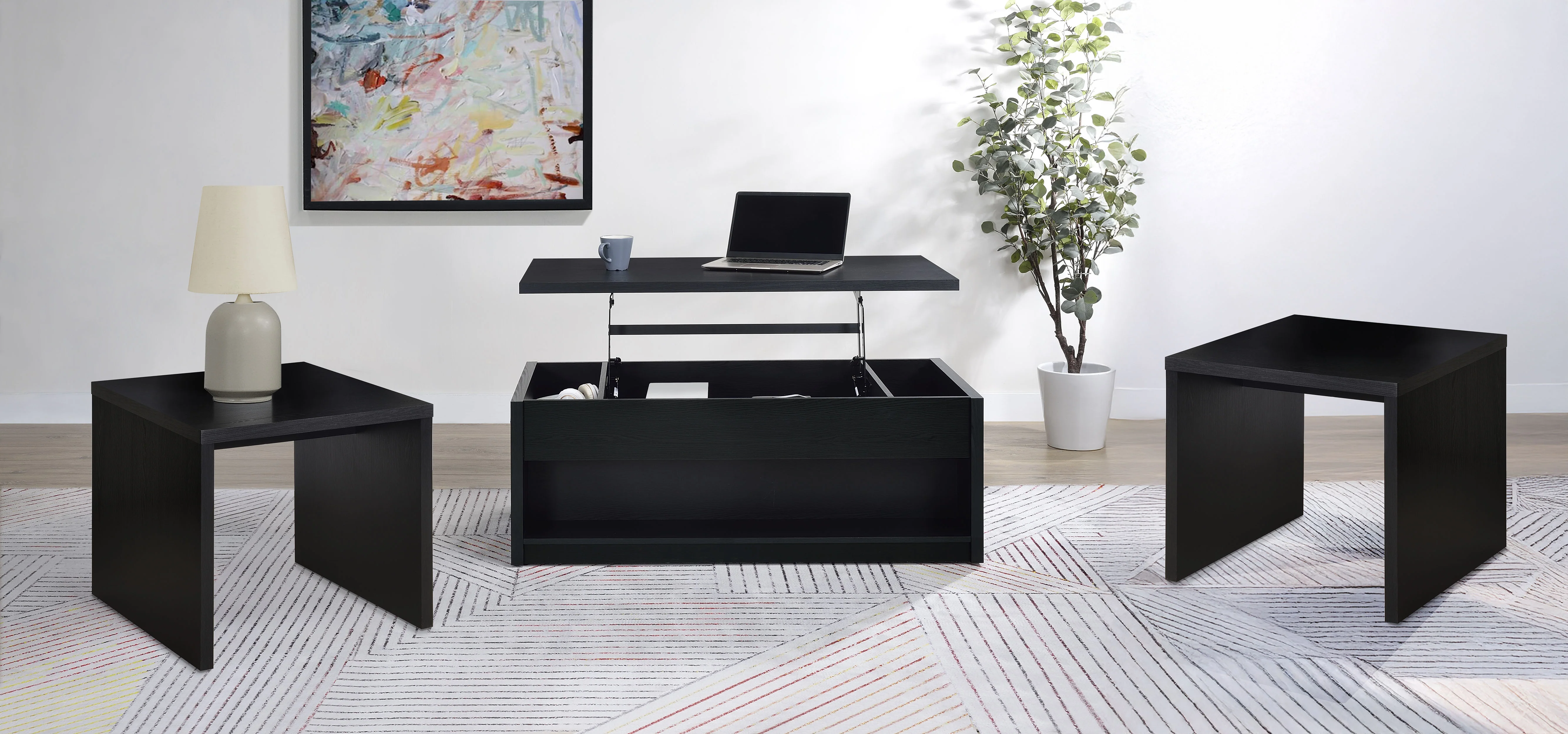 Knapp Lift-Top Coffee Table Set - Image 19