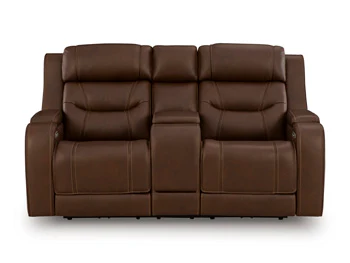 Knightington Power Reclining Loveseat with Audio Seating - Image 3