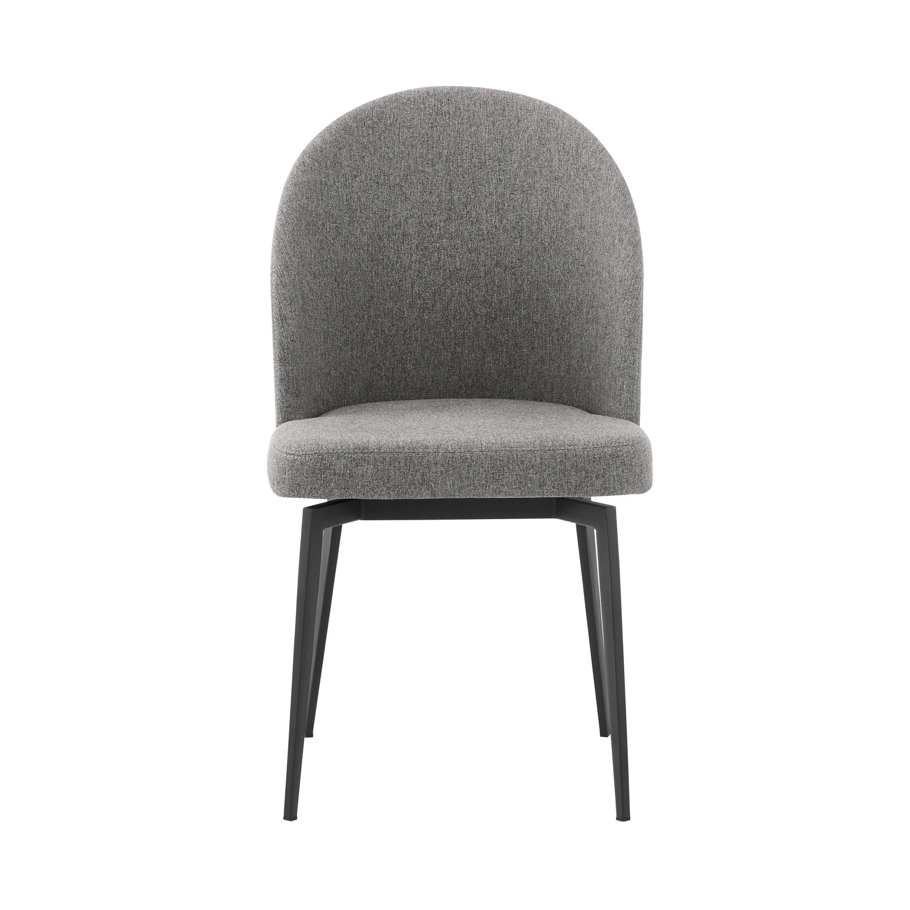 Knox Sunny 5 Piece Dining Set with Gray Fabric Chairs - Image 2