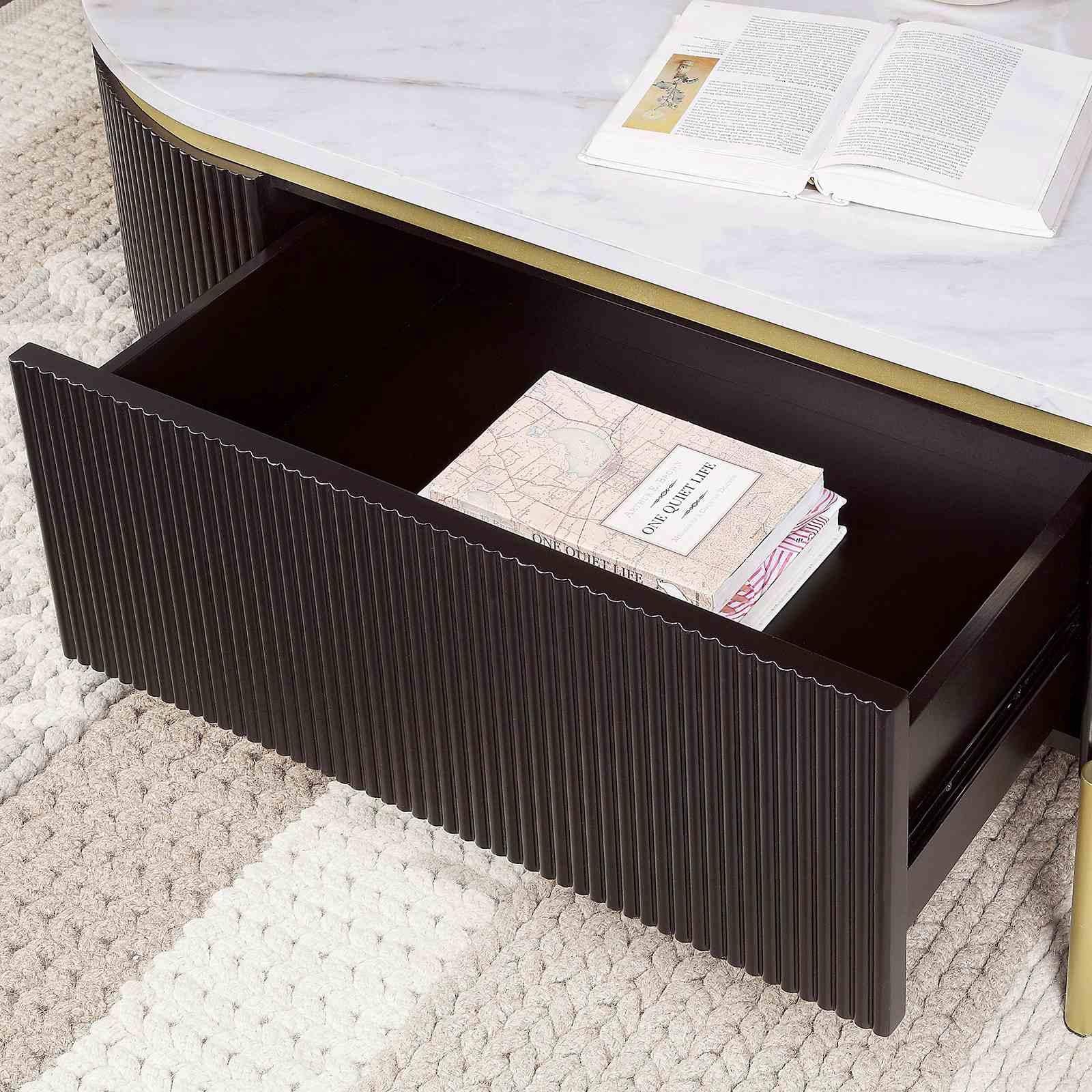 Koblenz Coffee Table, Dark Walnut - Image 3